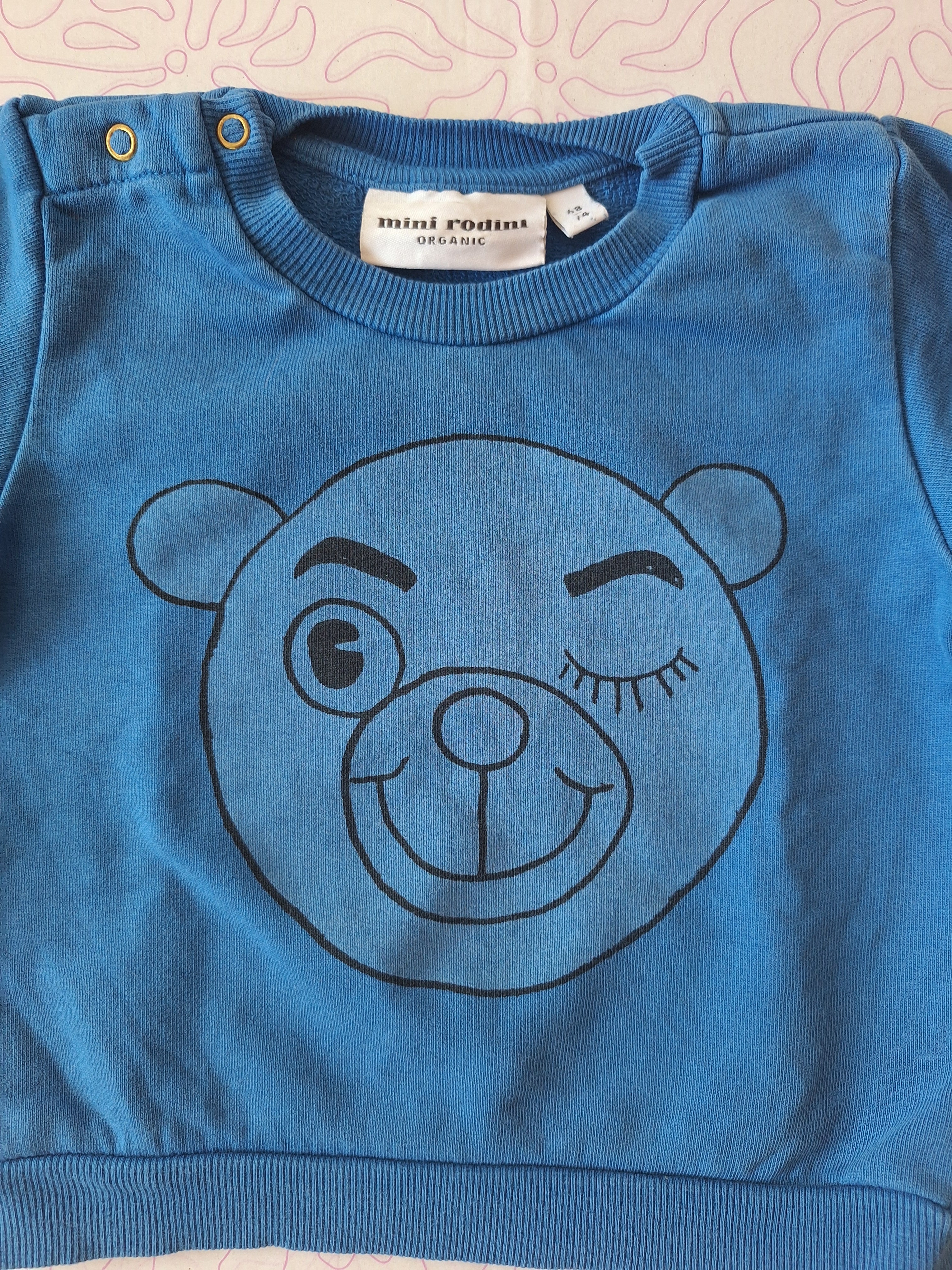Mini Rodini Bear Sweatshirt 68/74cm