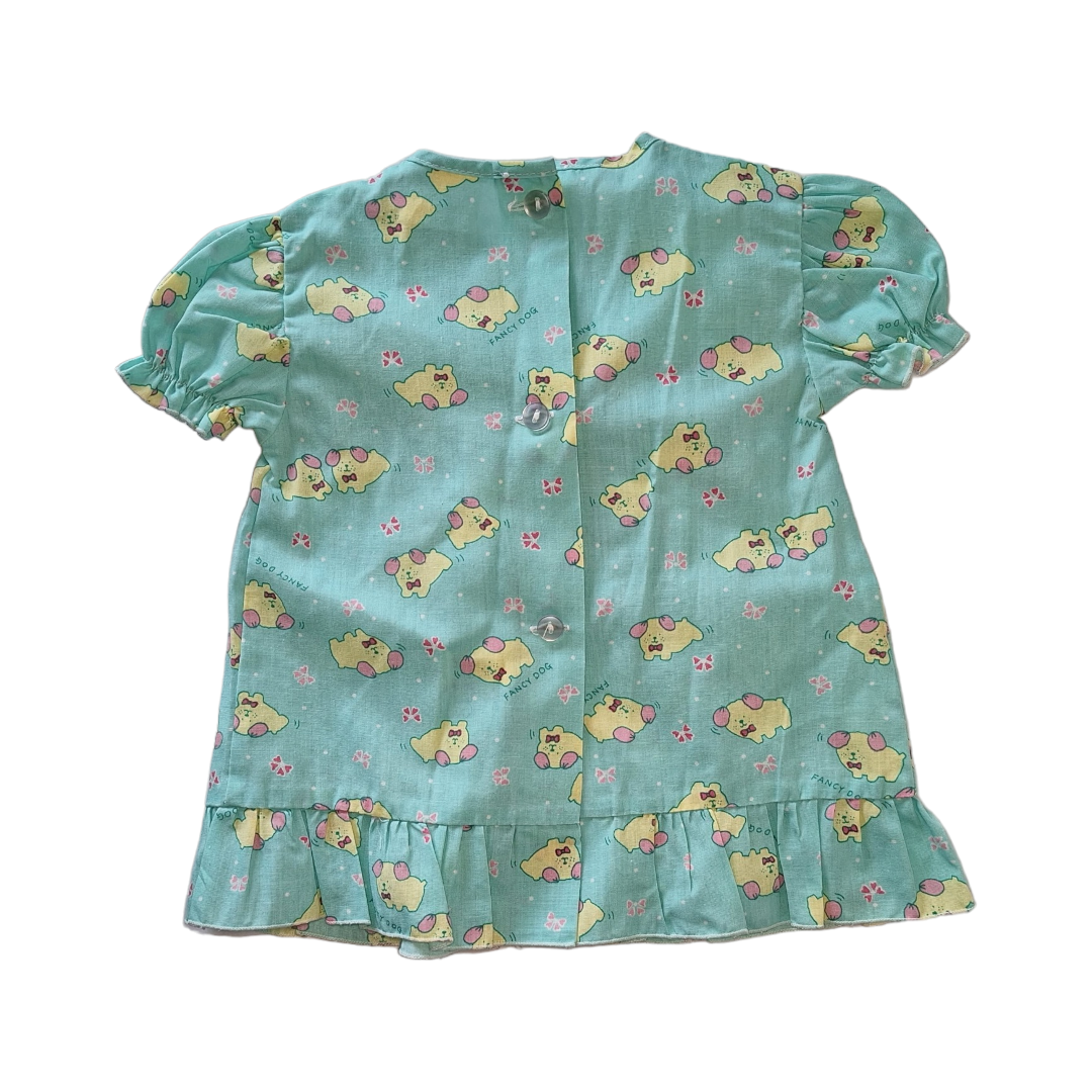 Vintage dress Fancy dog - 74CM