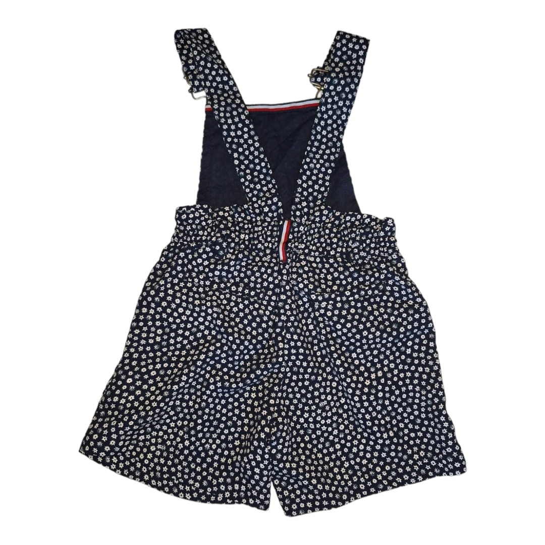 Meisjesshort overall met sterren en bloemen - 86CM