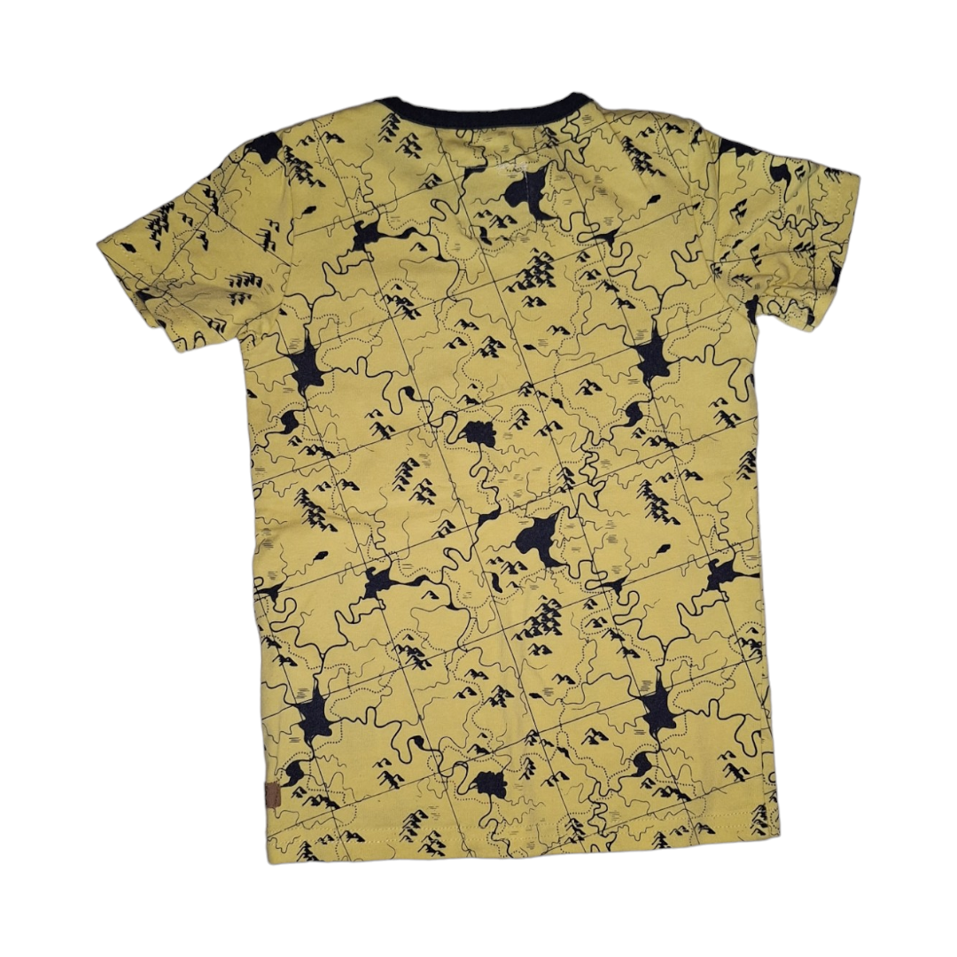 Jongens T-shirt met kaart en zak - 92CM