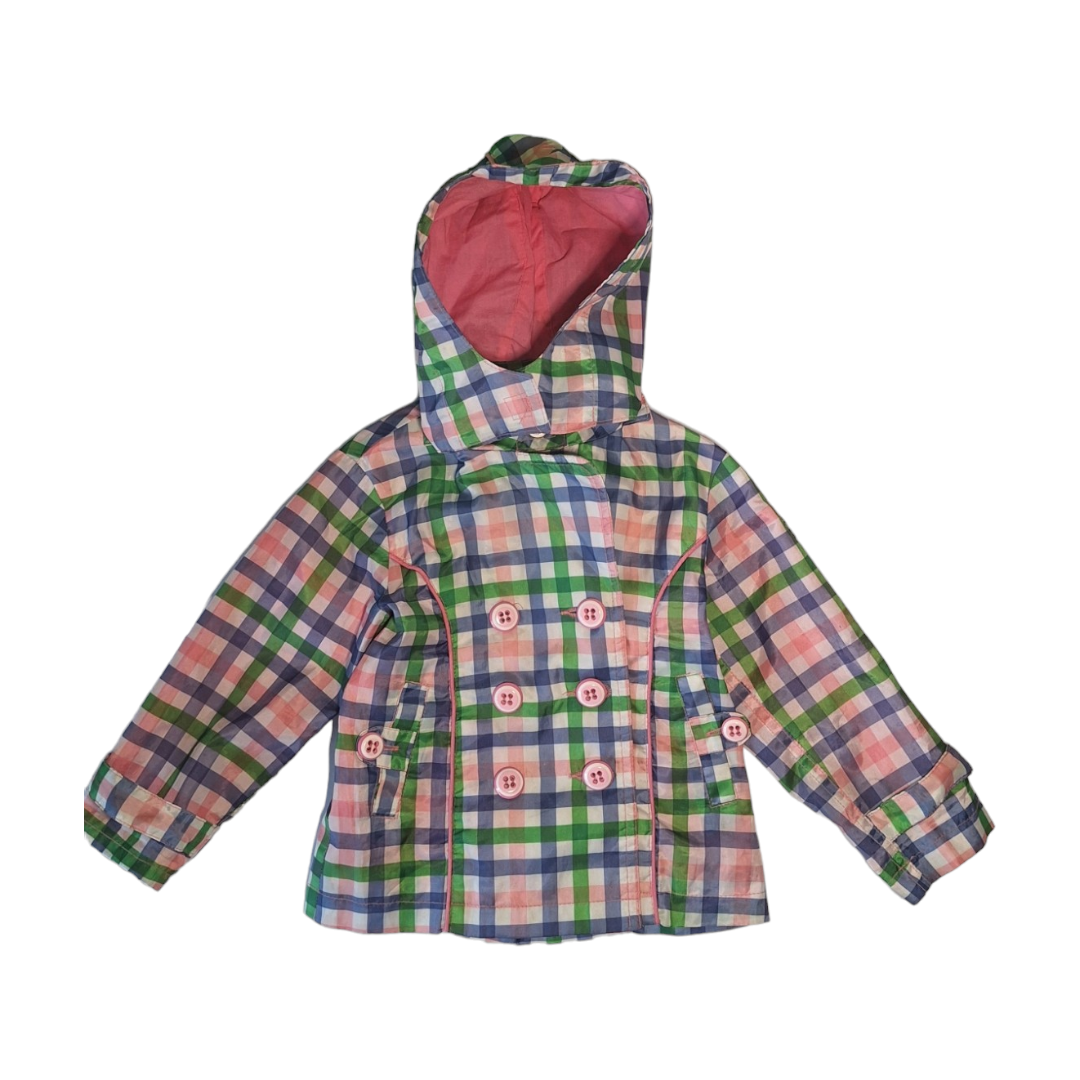 Trenchcoat met capuchon -80CM