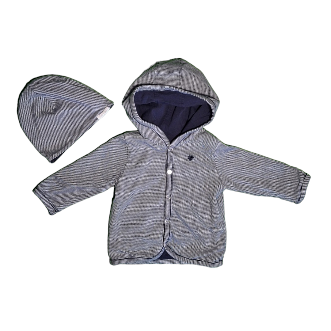 Set dubbelzijdige jas & hoed 1/3M