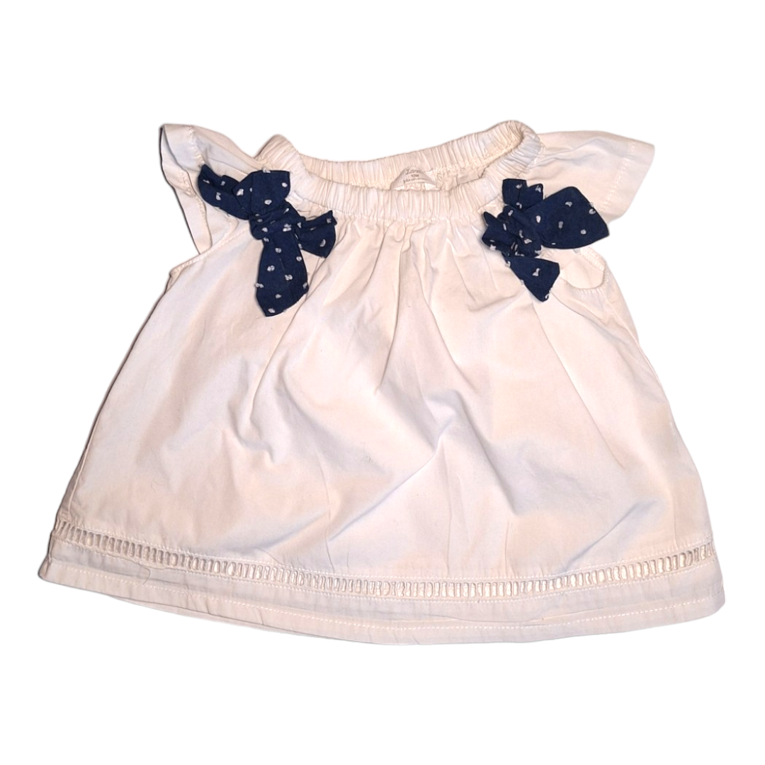 T-shirt met strikken - 12M