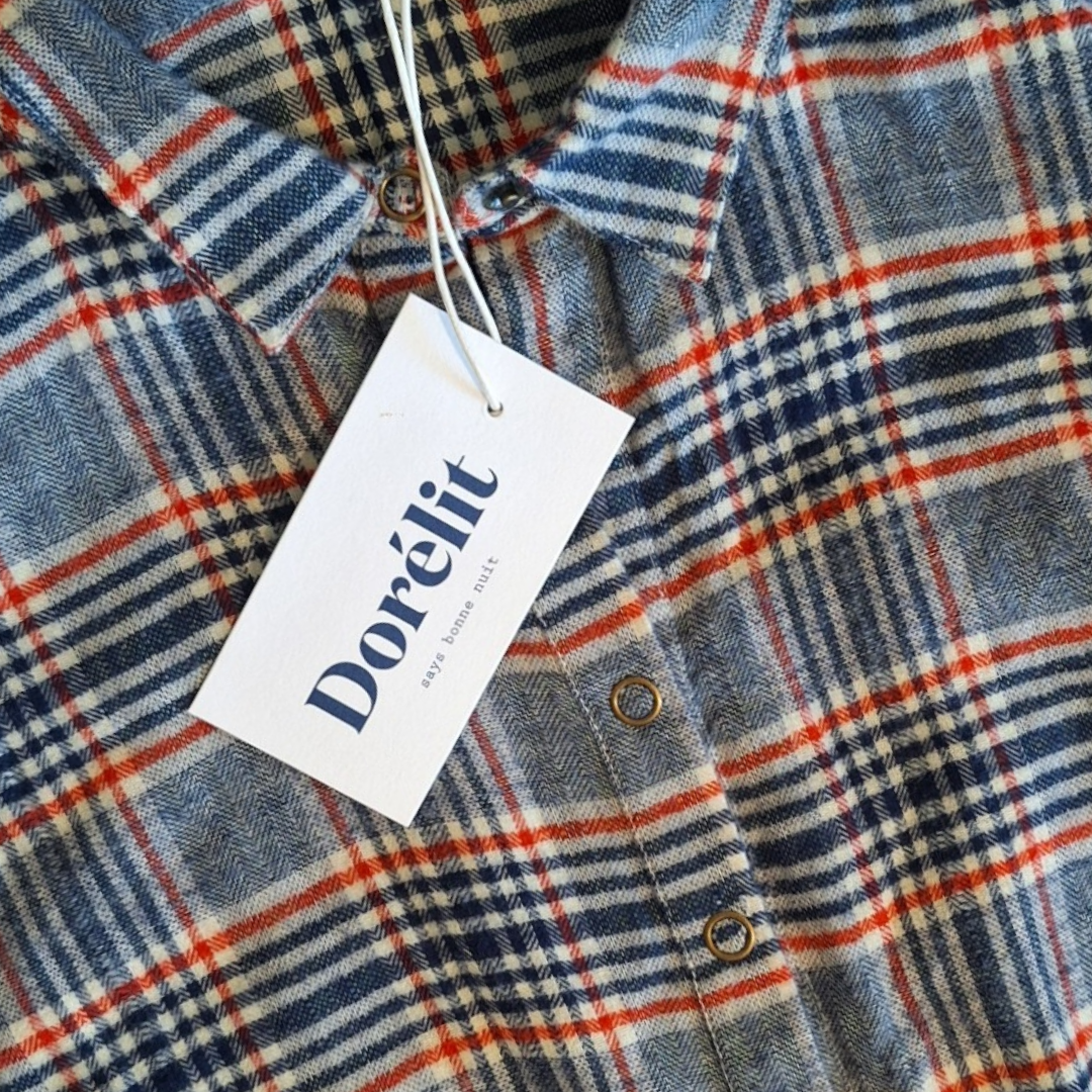 Check Lange Jumpsuit tartan - 6Y