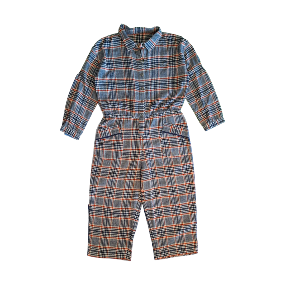 Check Lange Jumpsuit tartan - 6Y