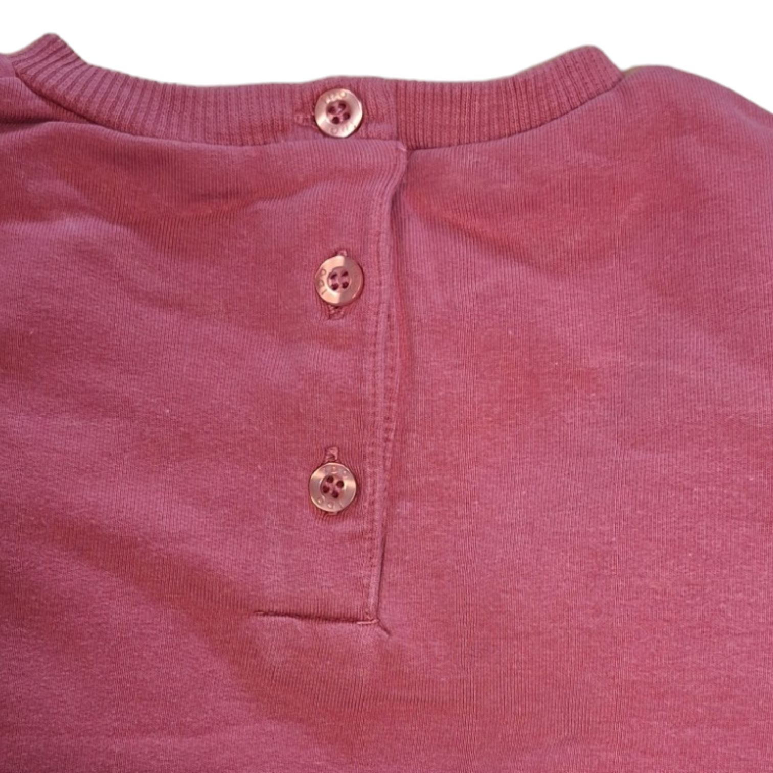 Magenta sweater glittered eyes - fleece inside