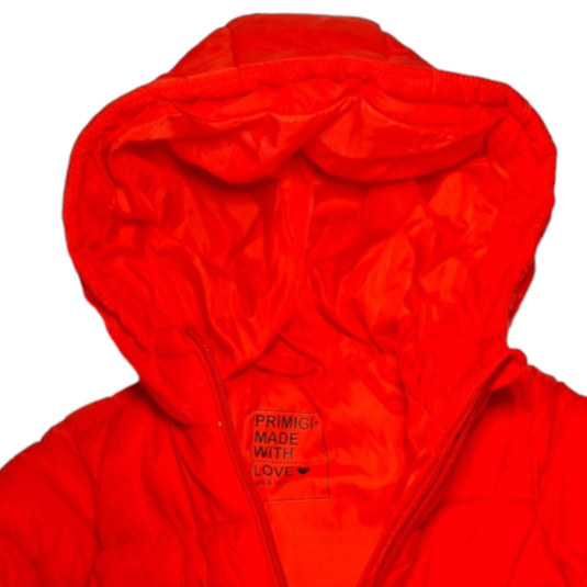 Puffer winterjas met capuchon - 12M