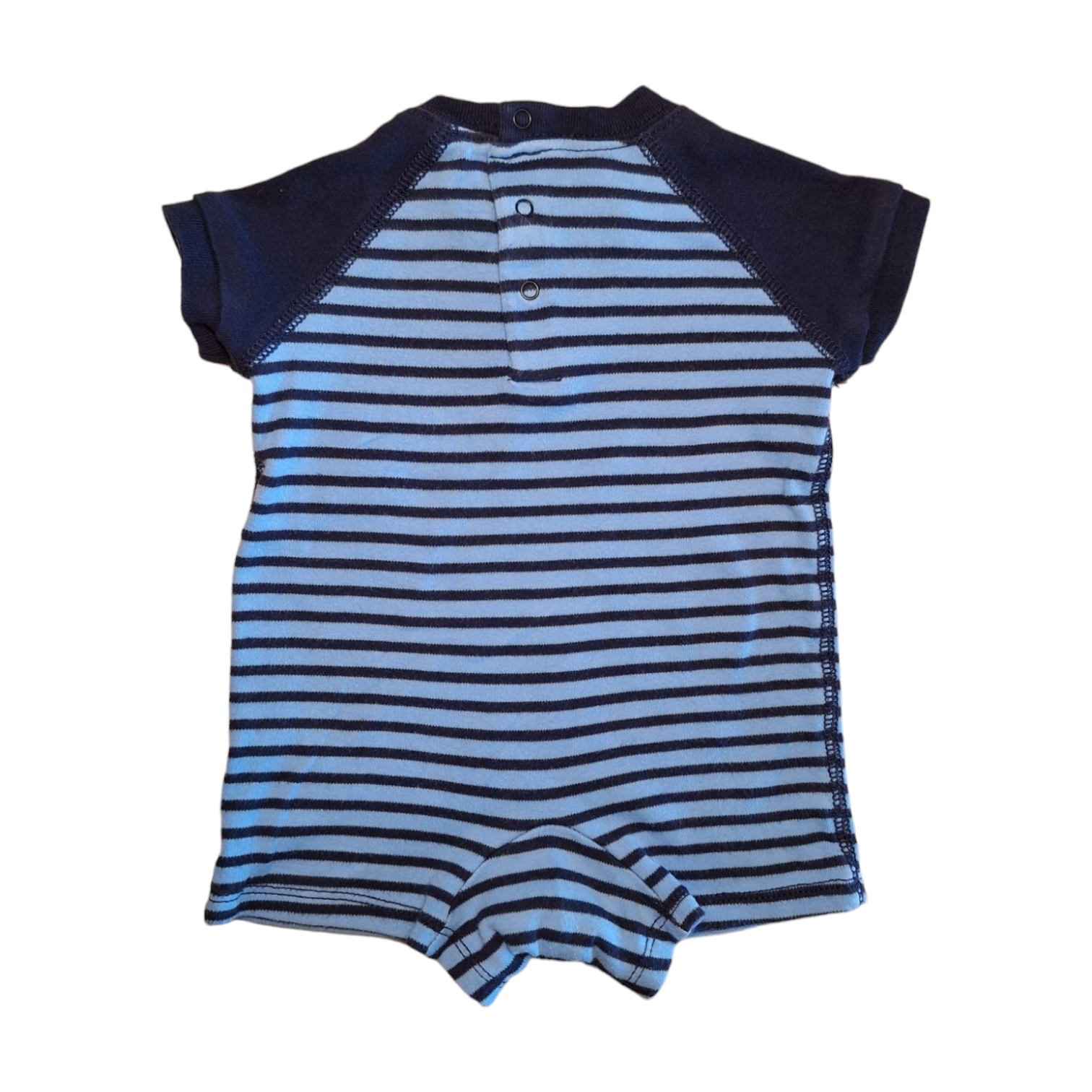 Gestreepte romper blauw logo -3M