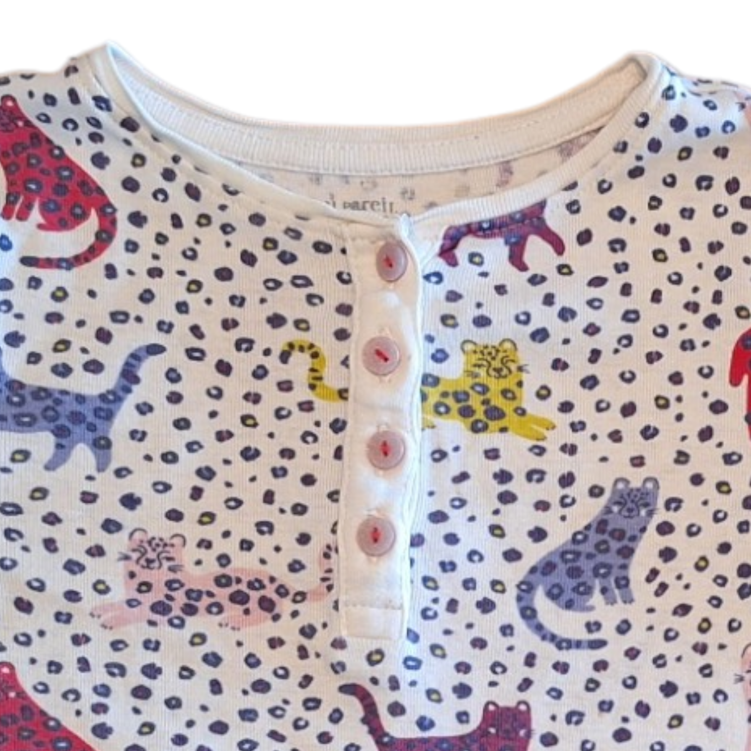 Pyjamaset met luipaard - 3Y