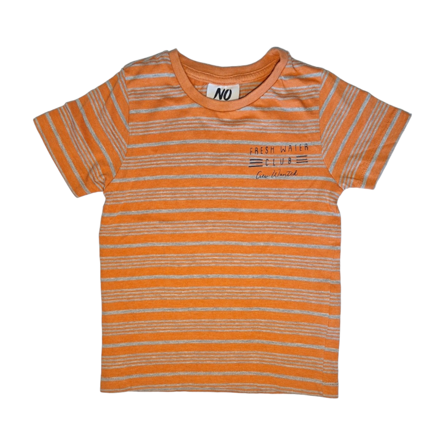 Gestreept T-shirt FRESH WATER CLUB