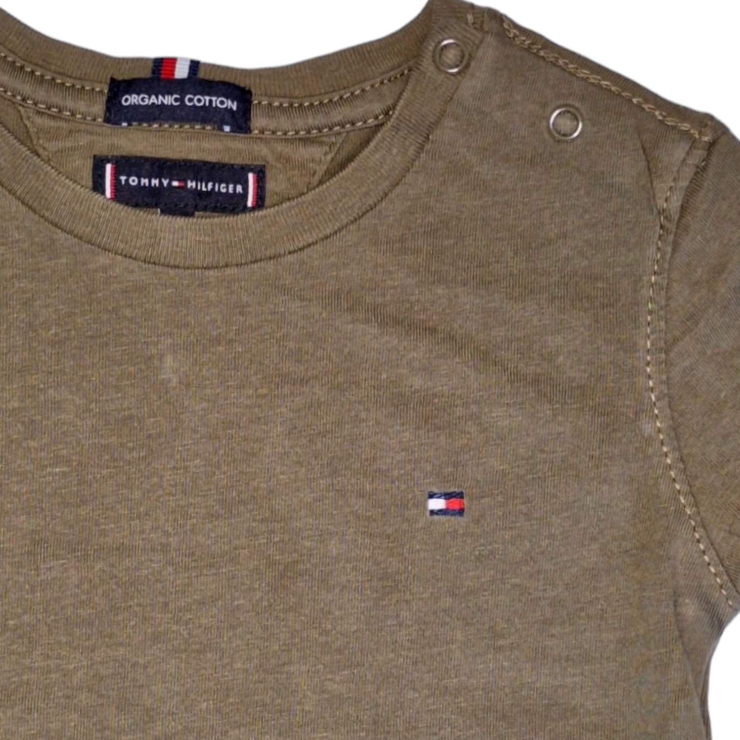 Biologisch katoenen T-shirt met vlag