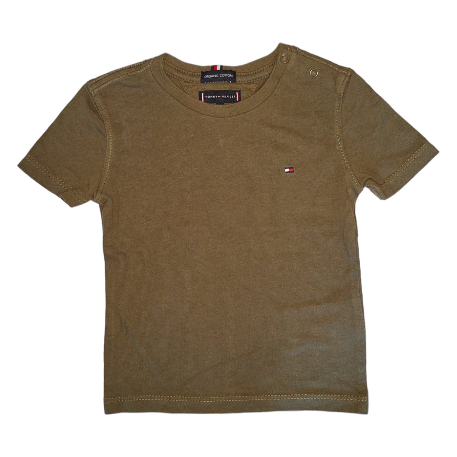 Biologisch katoenen T-shirt met vlag