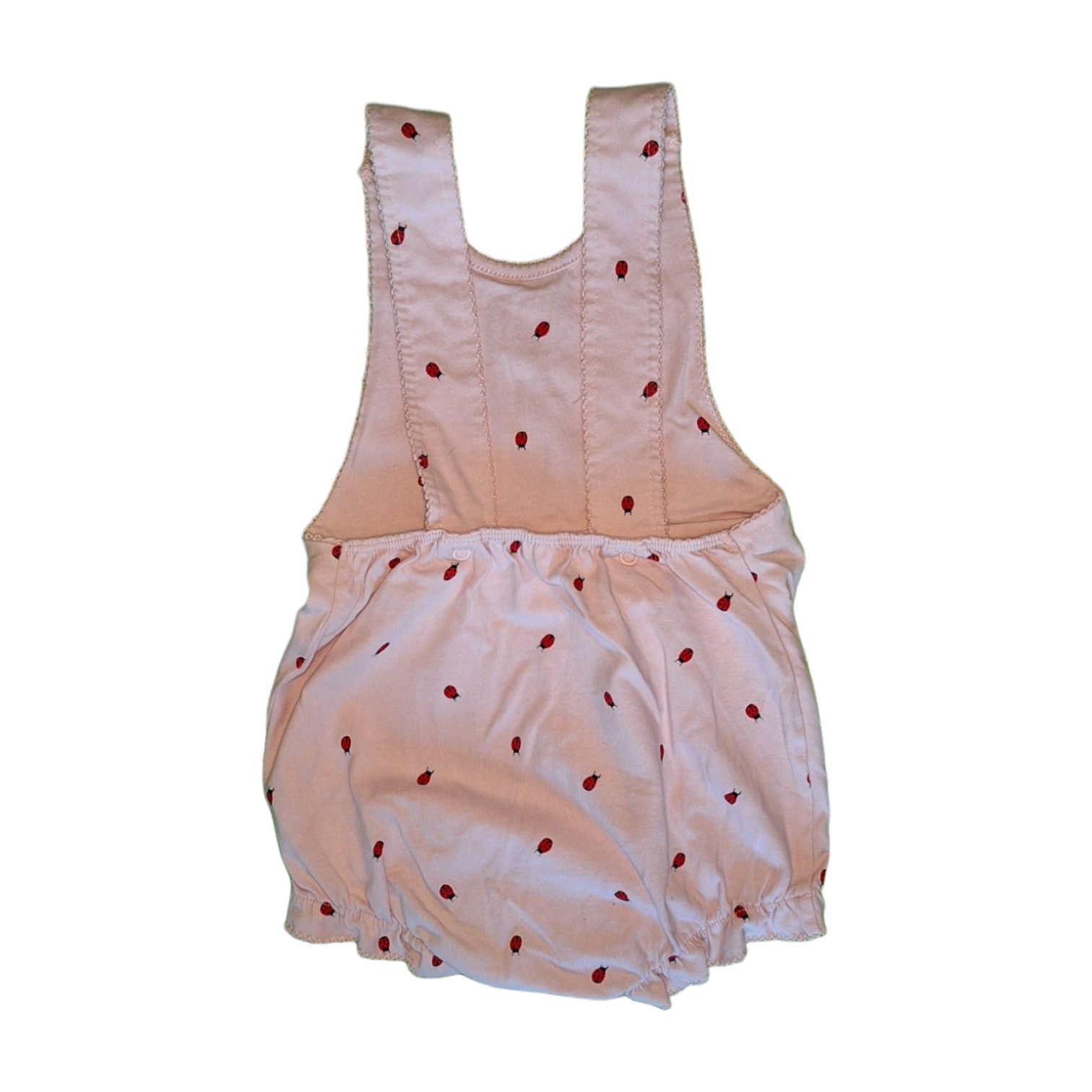 Overall met lieveheersbeestjes -86CM