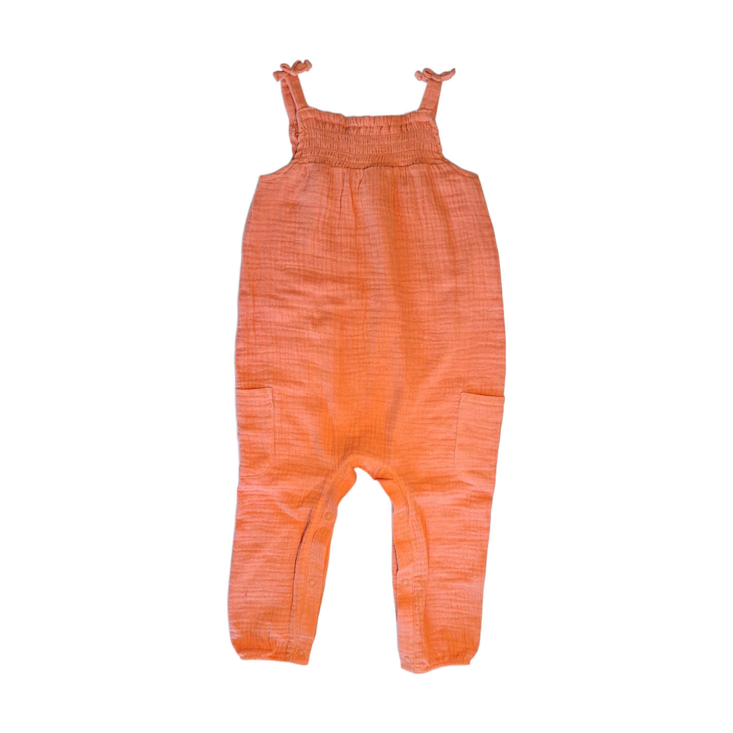 Jumpsuit met strikken -12/18M
