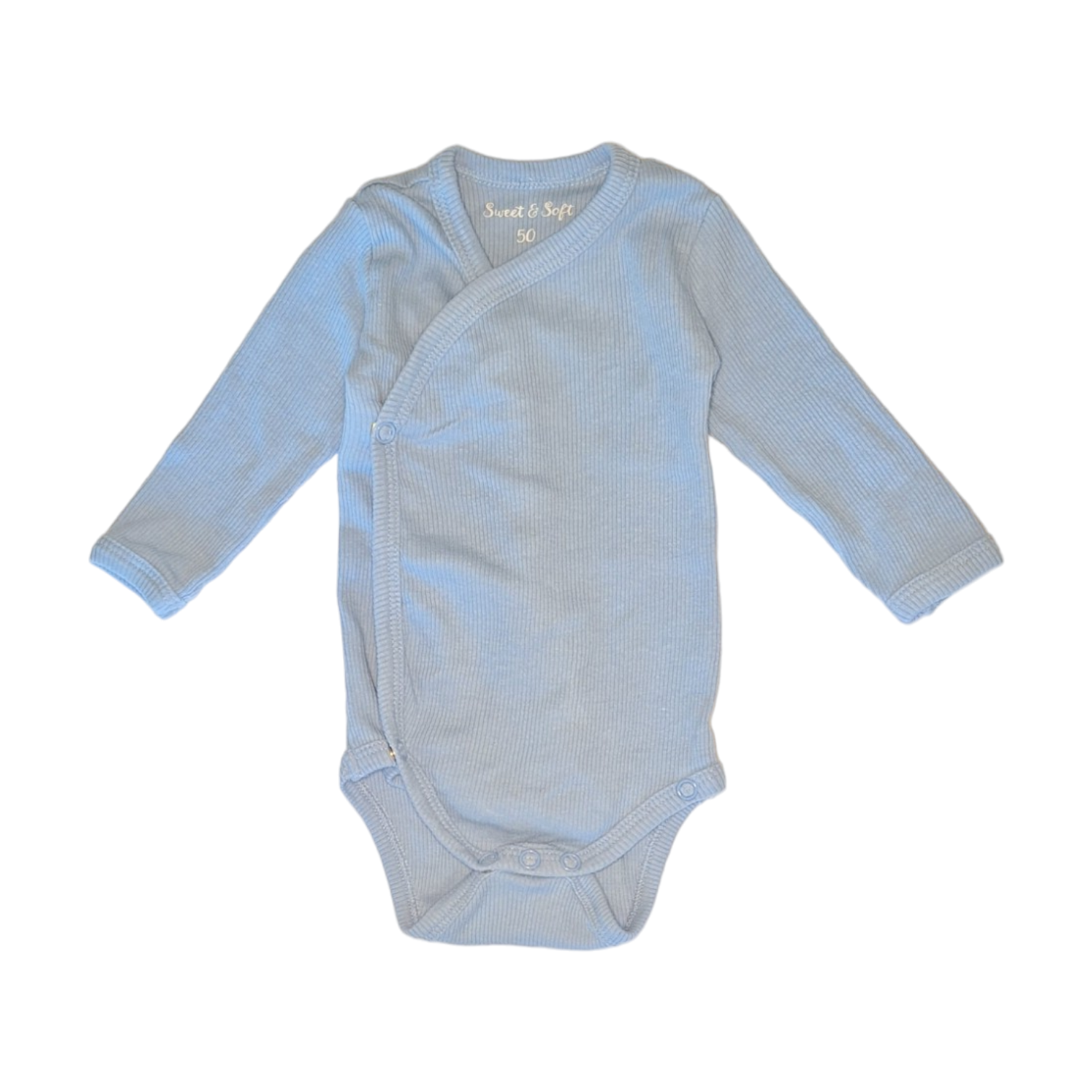 Geknoopte geribbelde romper - 50CM