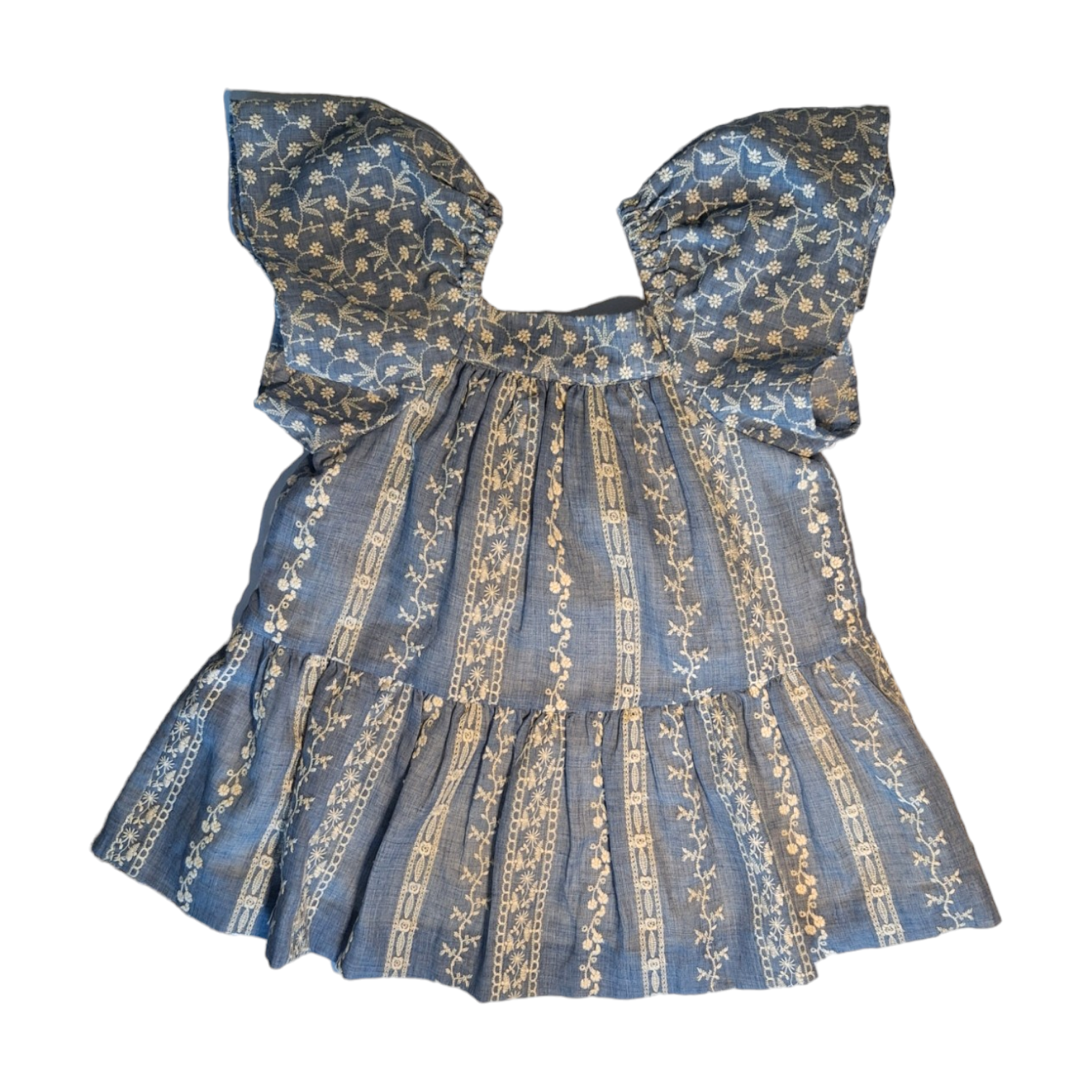 Stitched and embellished dress -18/24CM