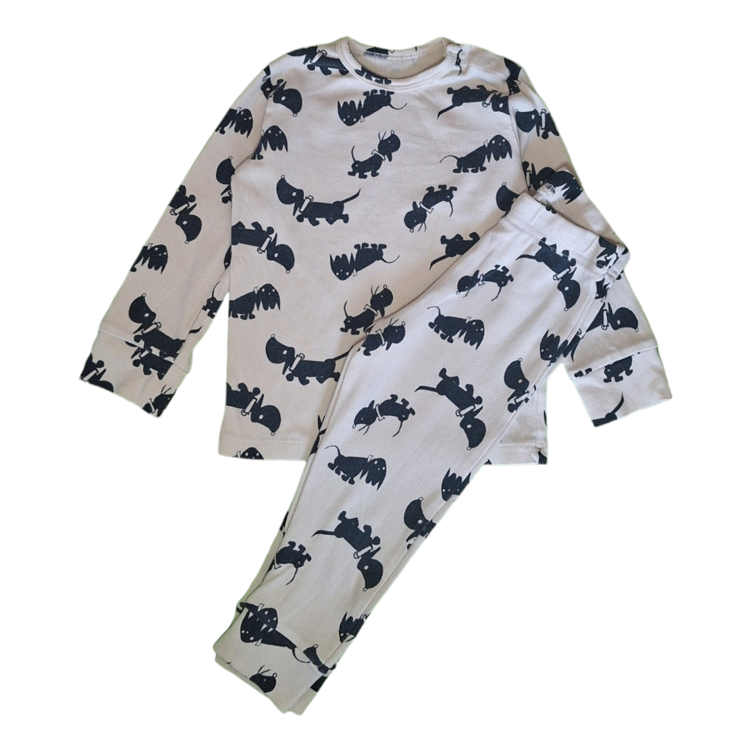 Pyjama Set met honden - 86/92CM