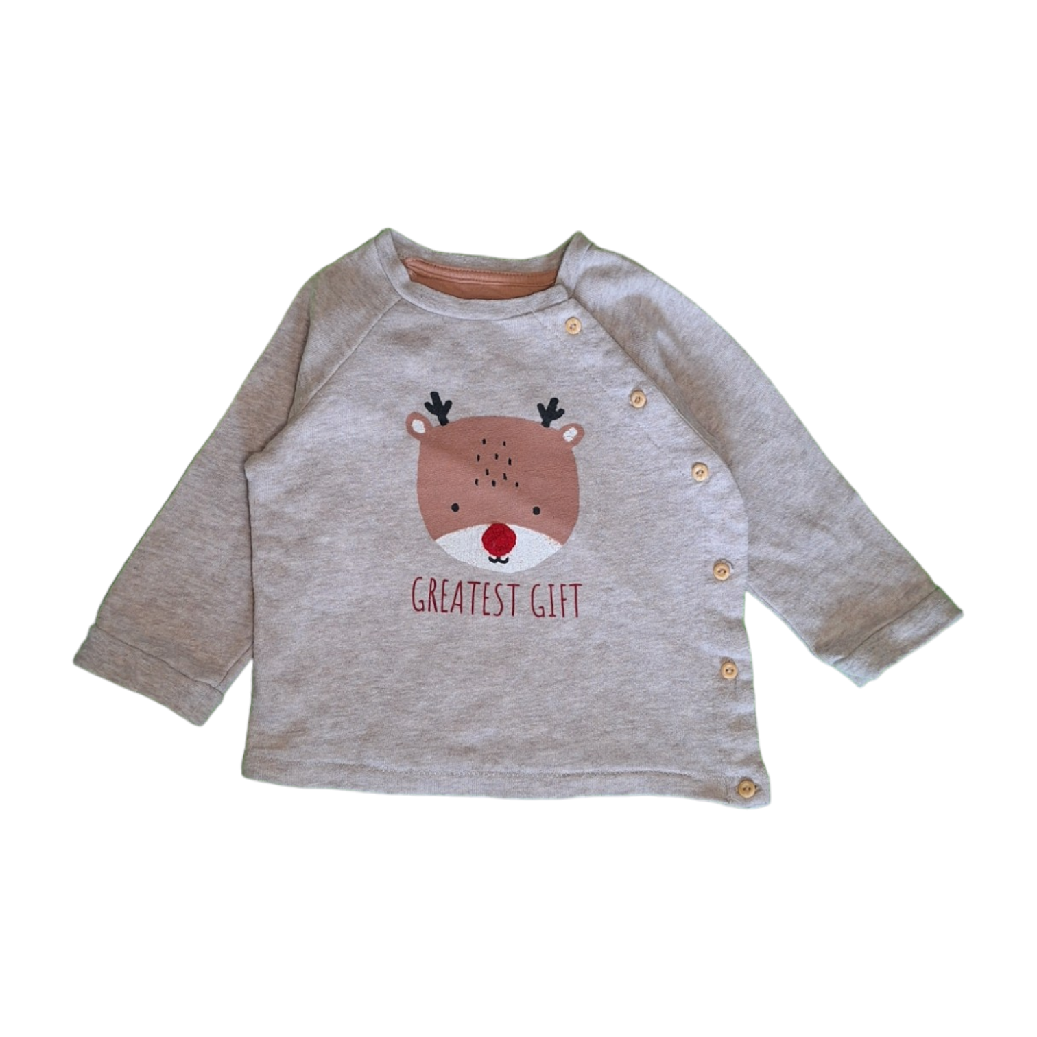 Set: trui en broek Rendier -74CM