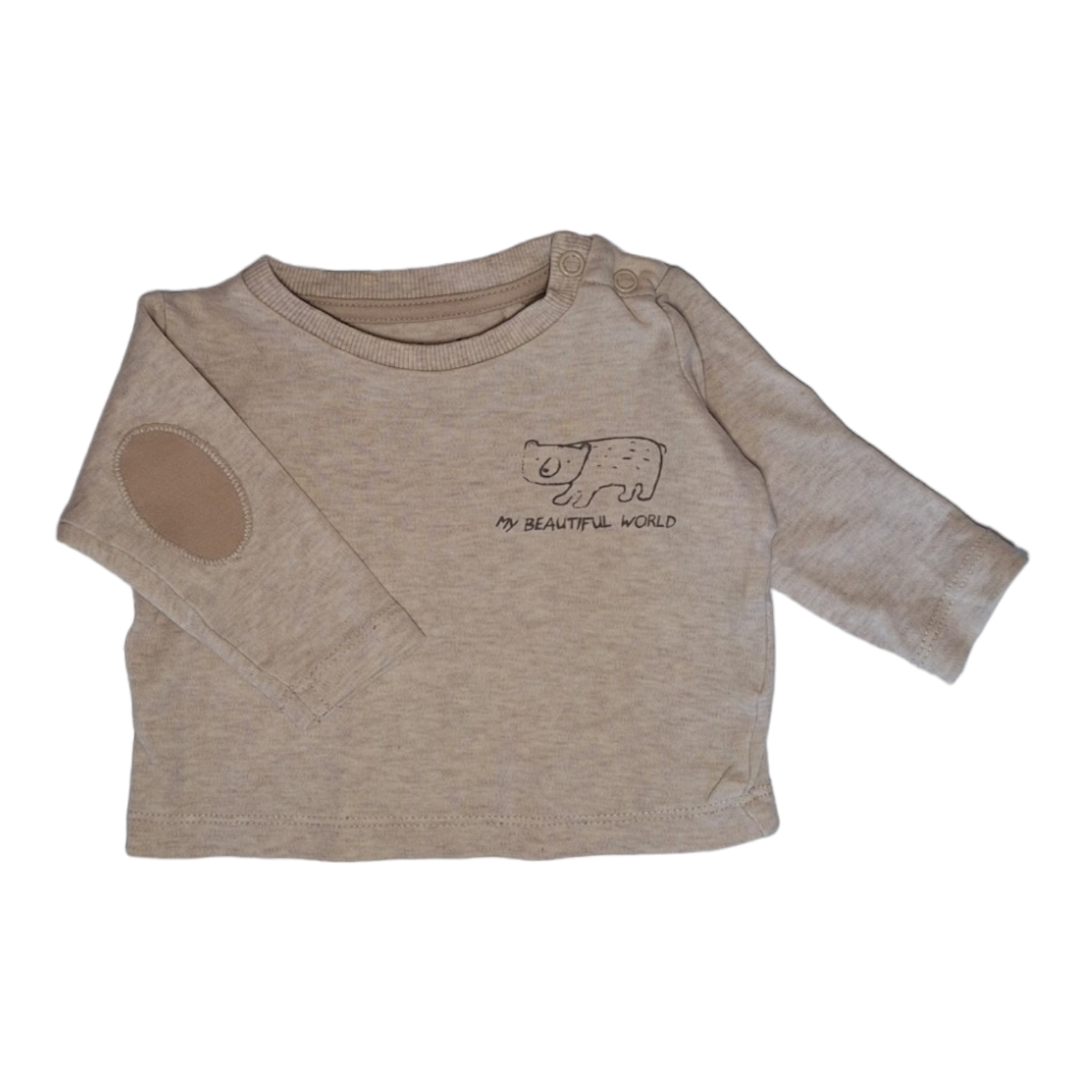 Long sleeve shirt MY BEAUTIFUL WORLD -50/56CM