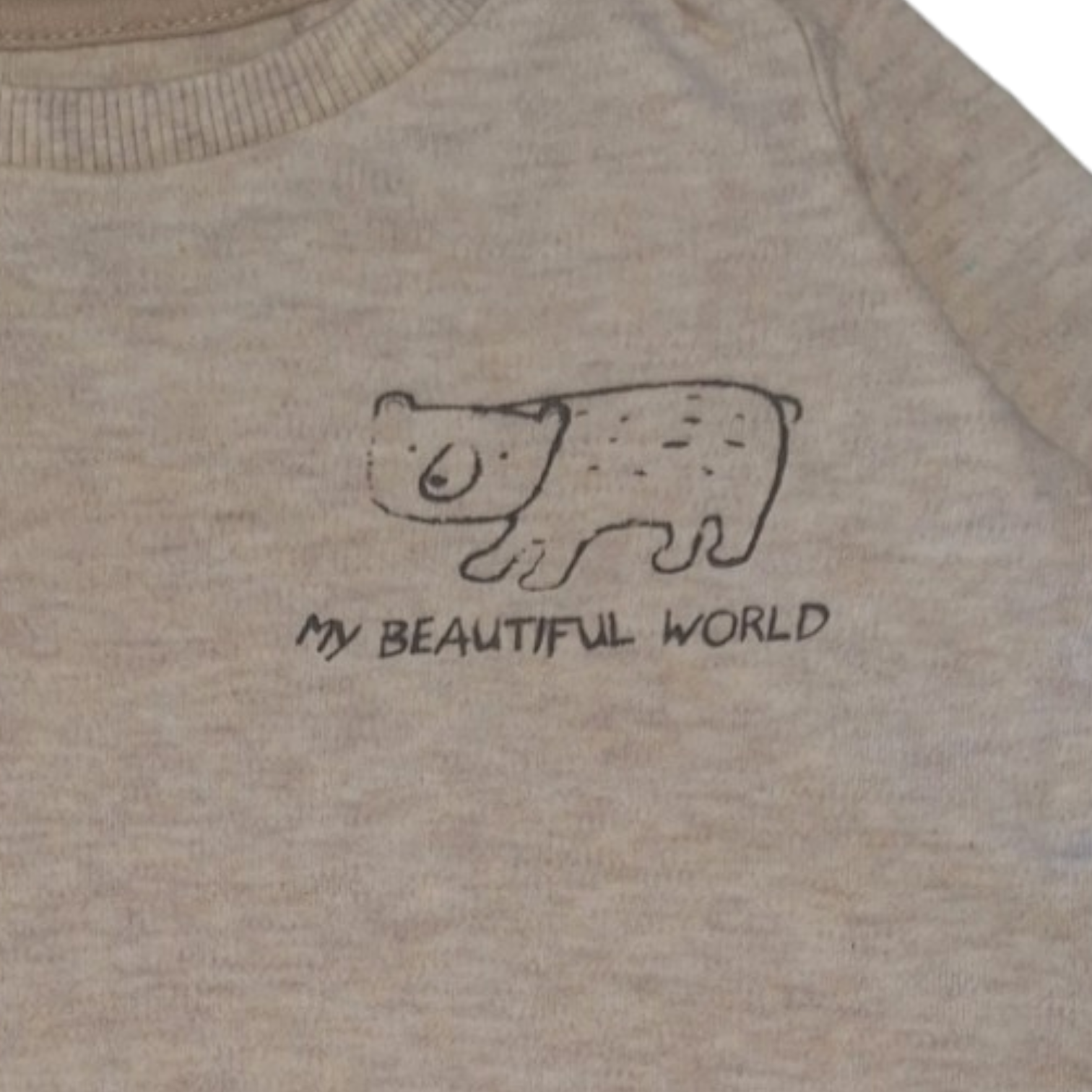 Long sleeve shirt MY BEAUTIFUL WORLD -50/56CM