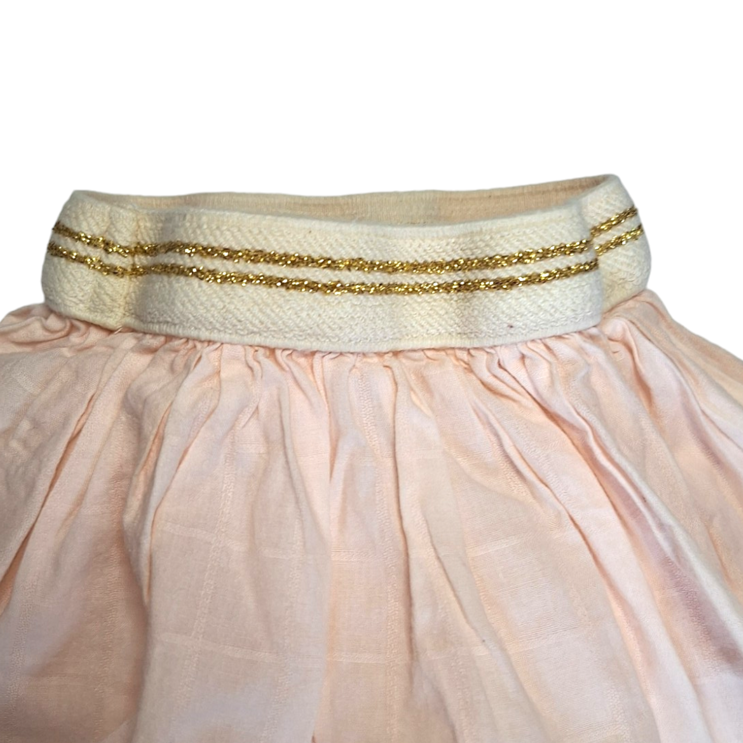 Rok met gouden band -18CM