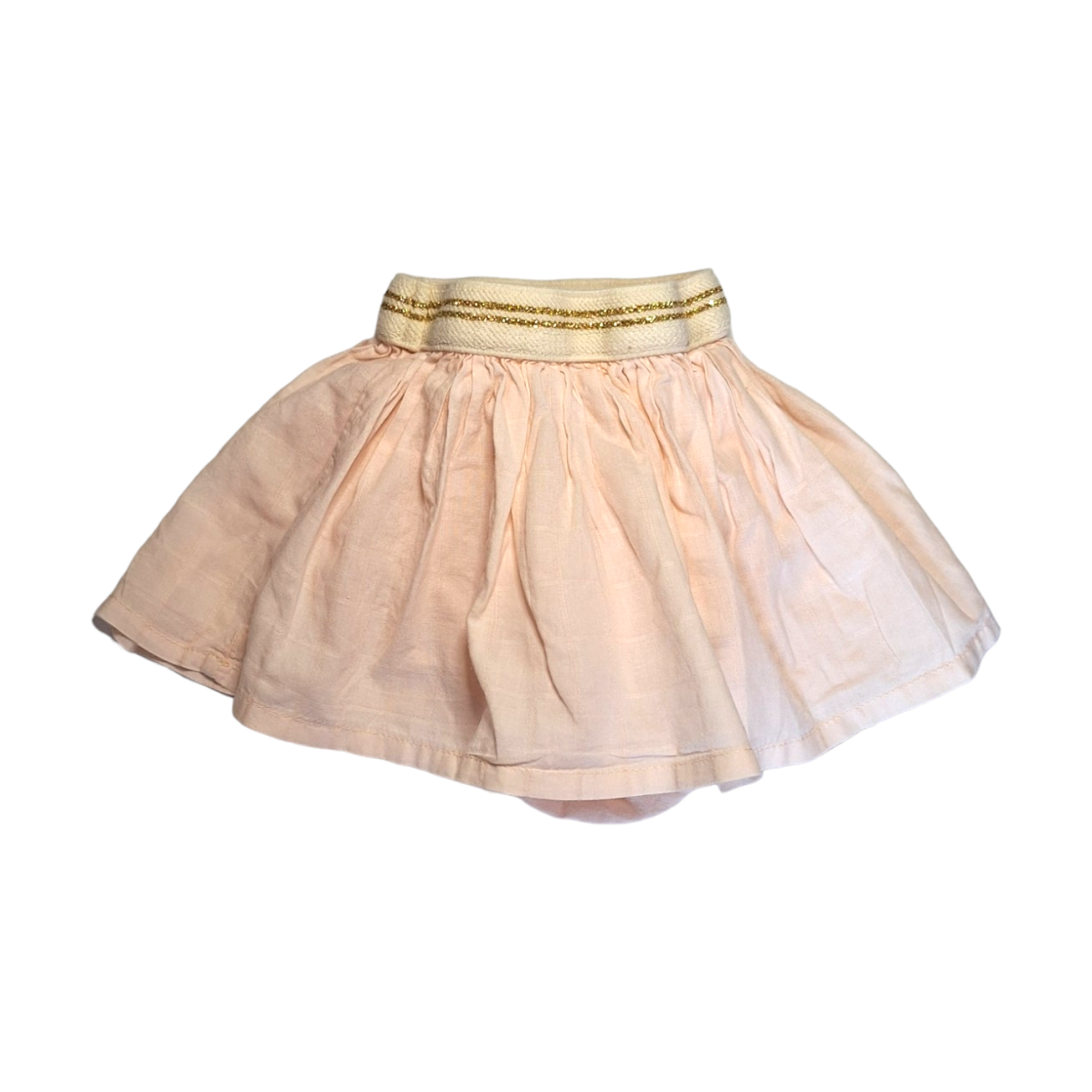 Rok met gouden band -18CM