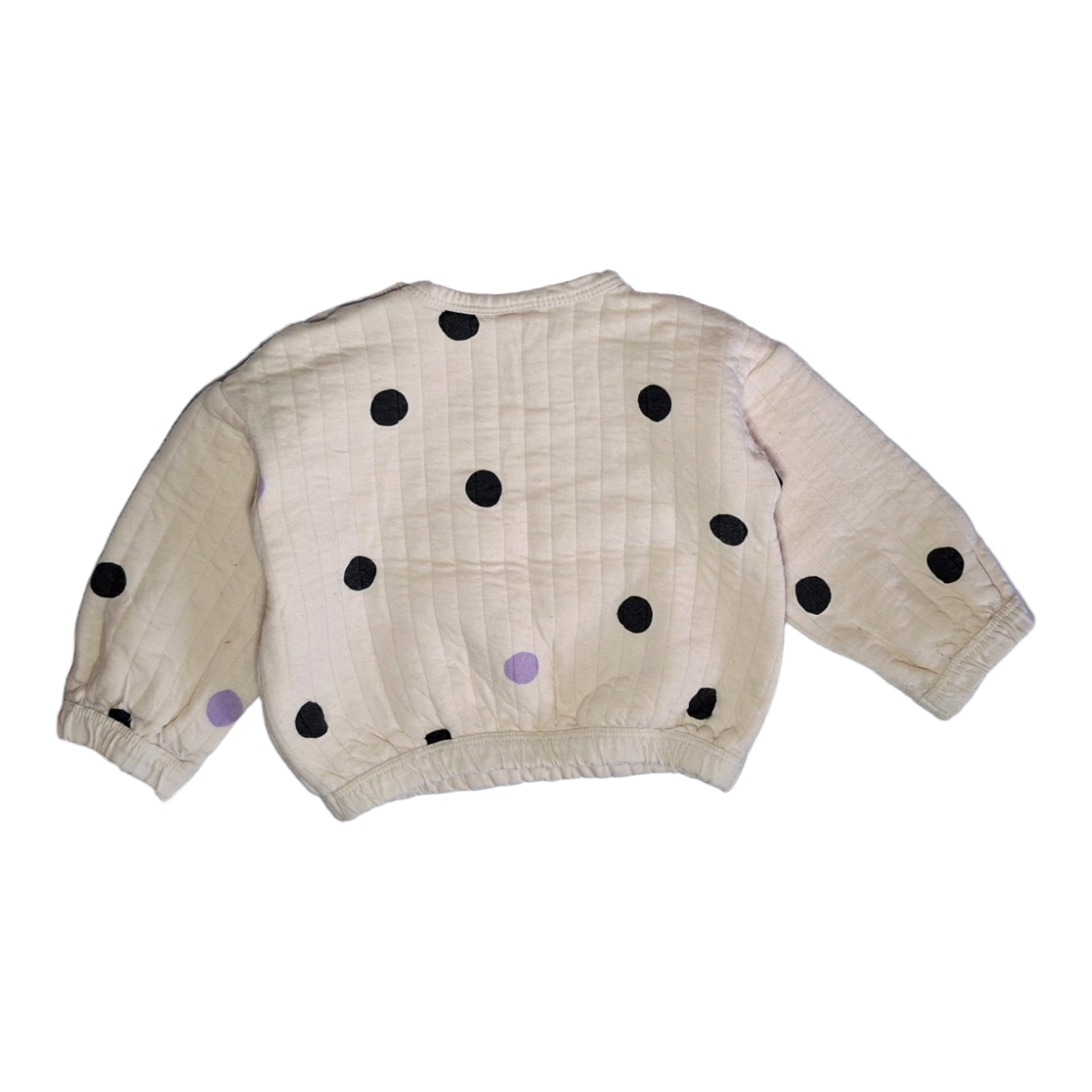 Pois Trui met strik -80CM