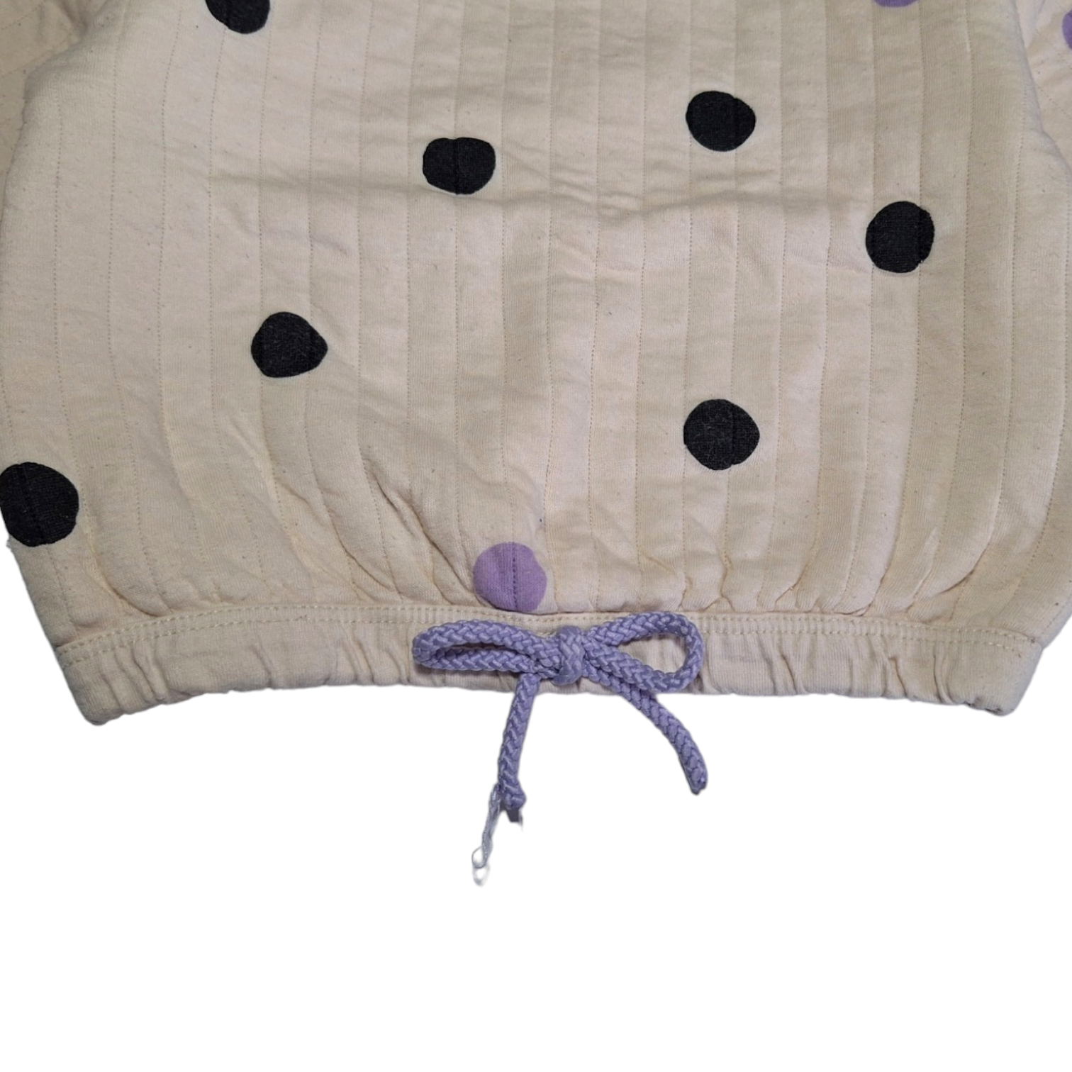 Pois Trui met strik -80CM
