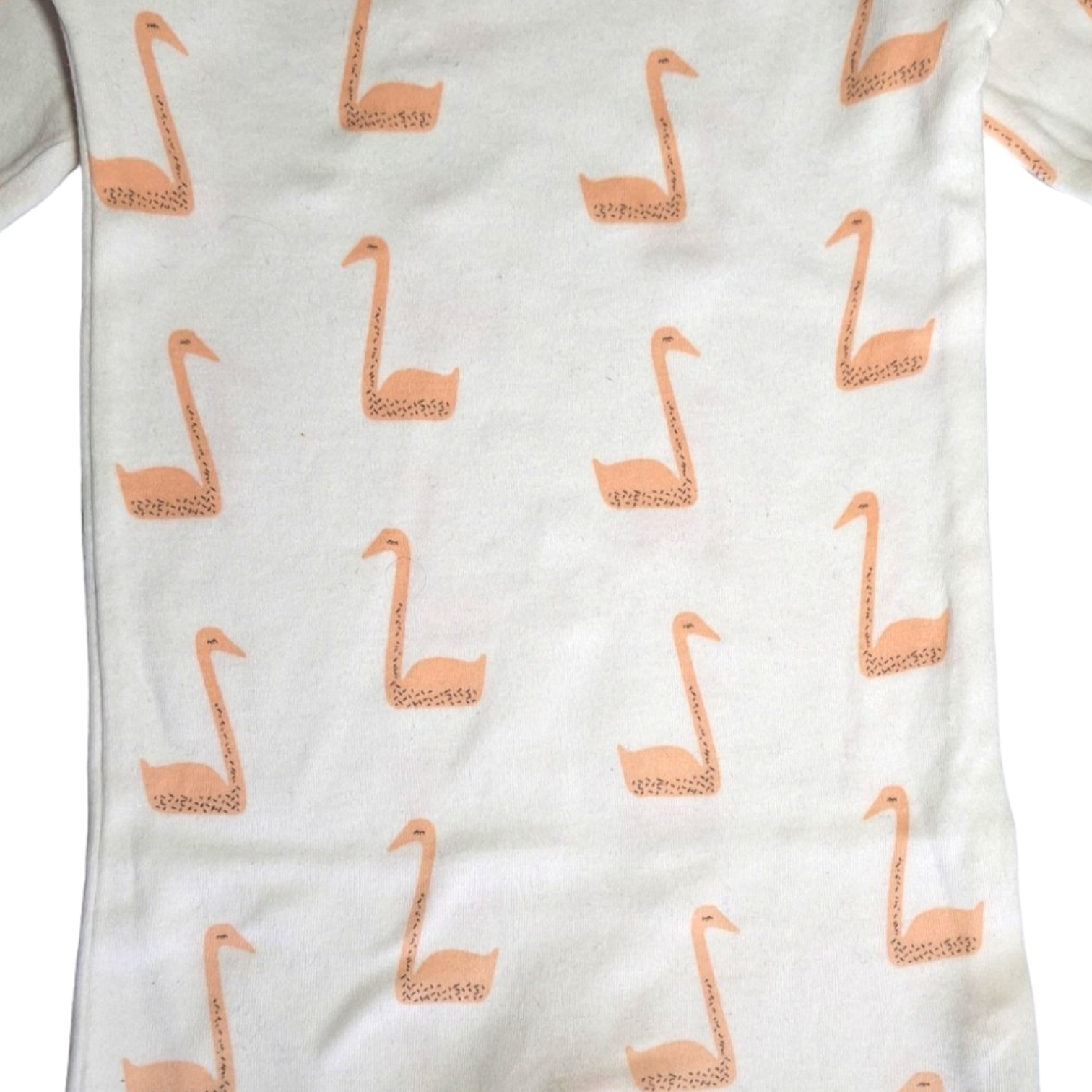 Biologisch katoenen pyjama zwanen -3/6M