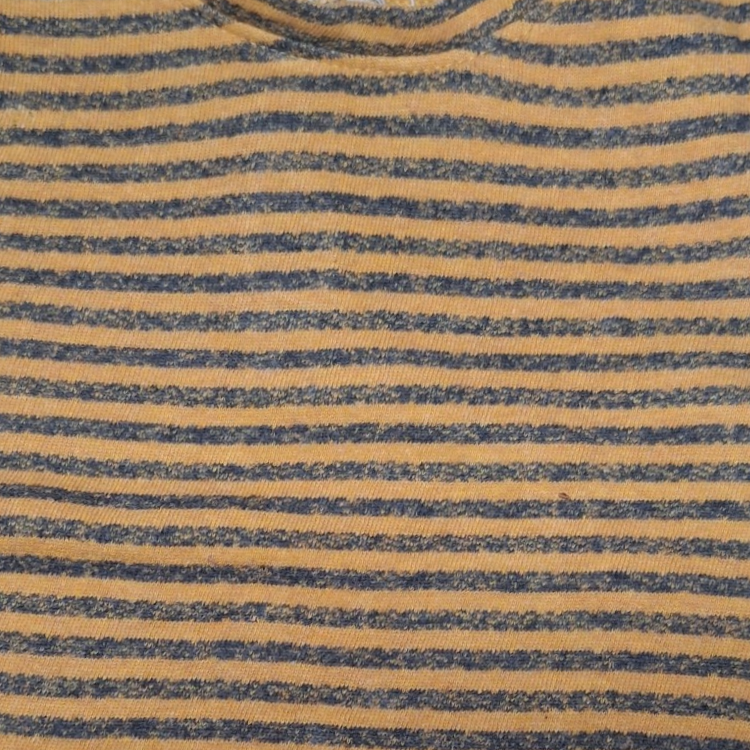 Striped Sweater okra and grey - 68CM