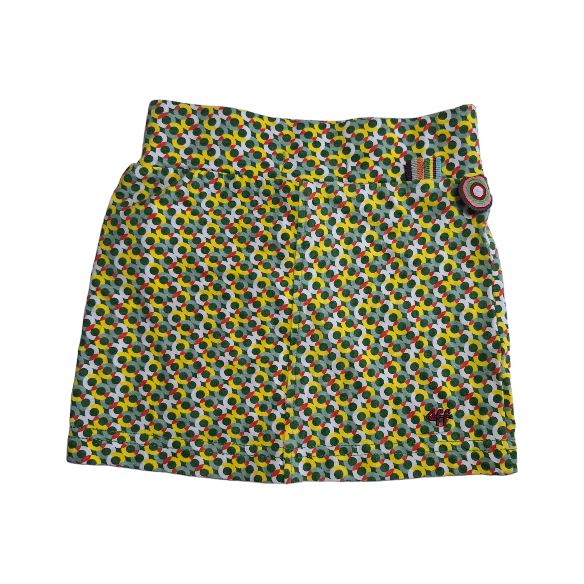 Rok met jaren 70-patroon - 74/80CM
