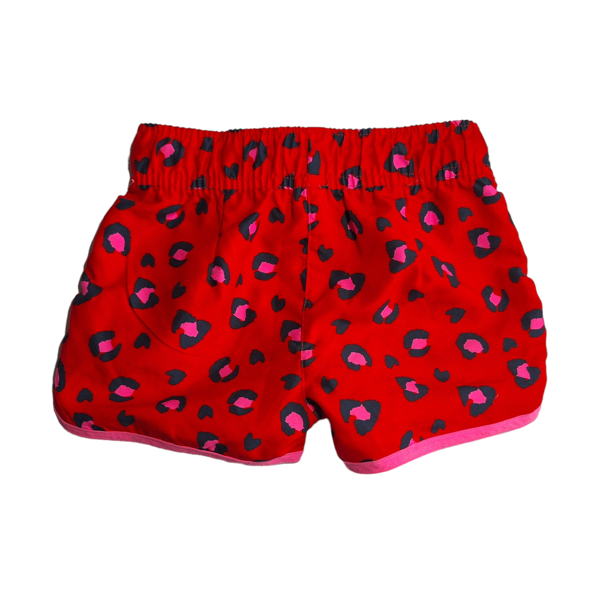 Luipaard short met touwtjes - 116CM