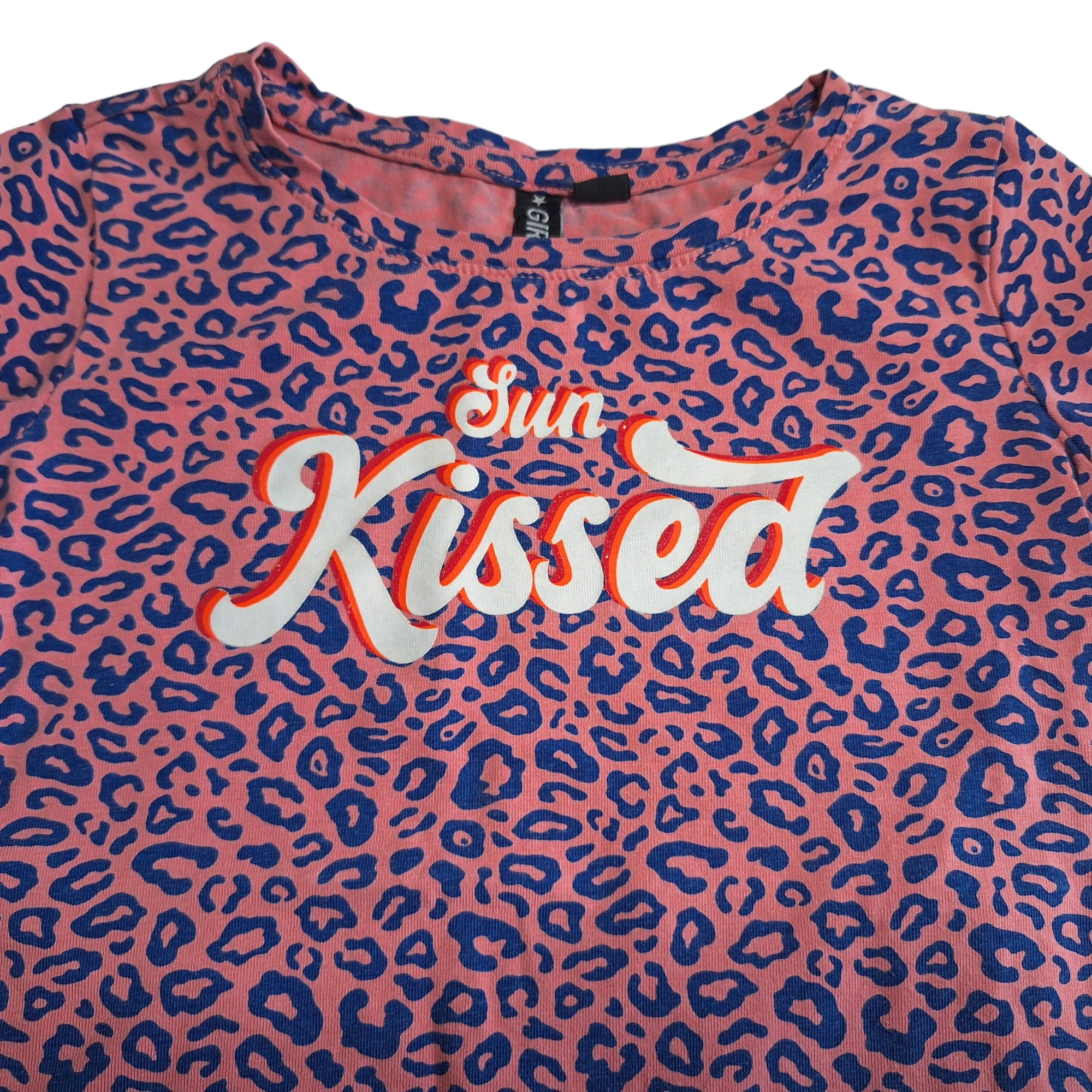 T-shirt luipaardprint SUN KISSED - 116CM