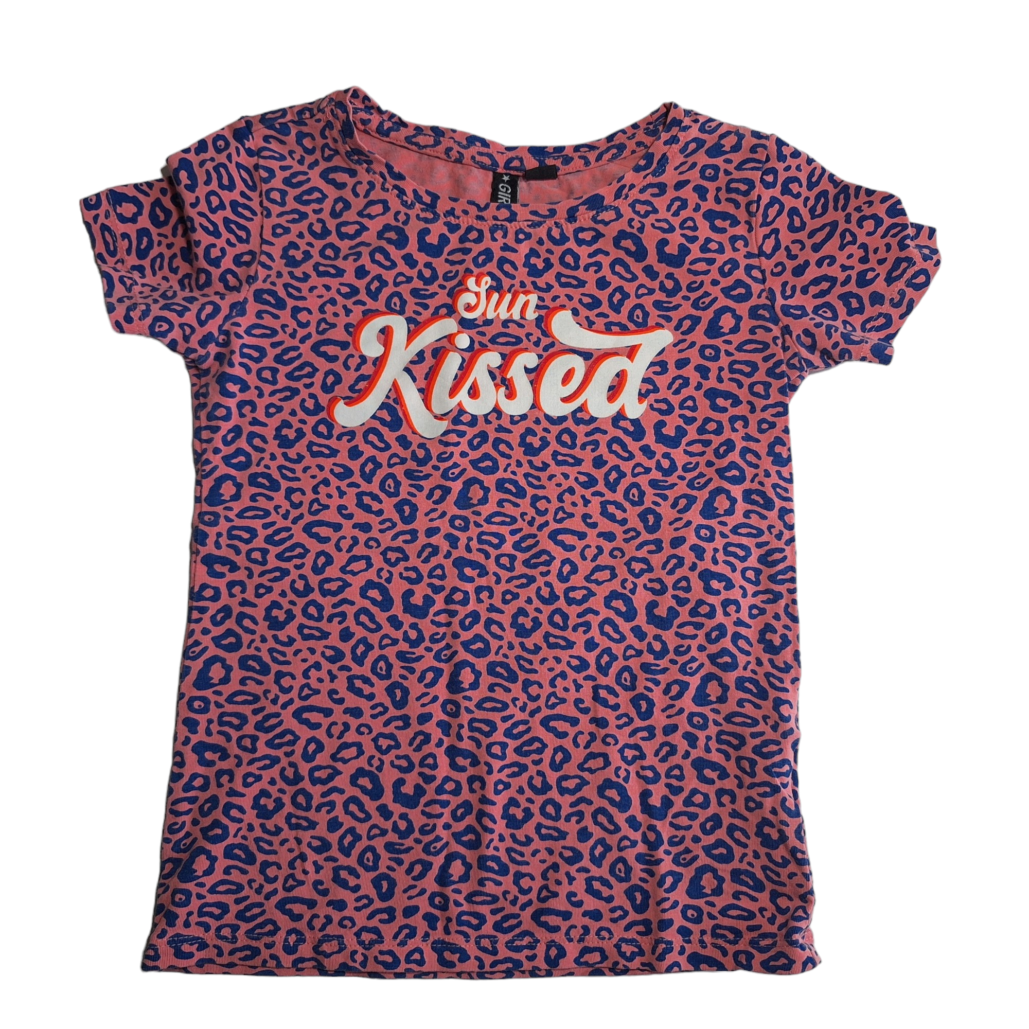 T-shirt luipaardprint SUN KISSED - 116CM