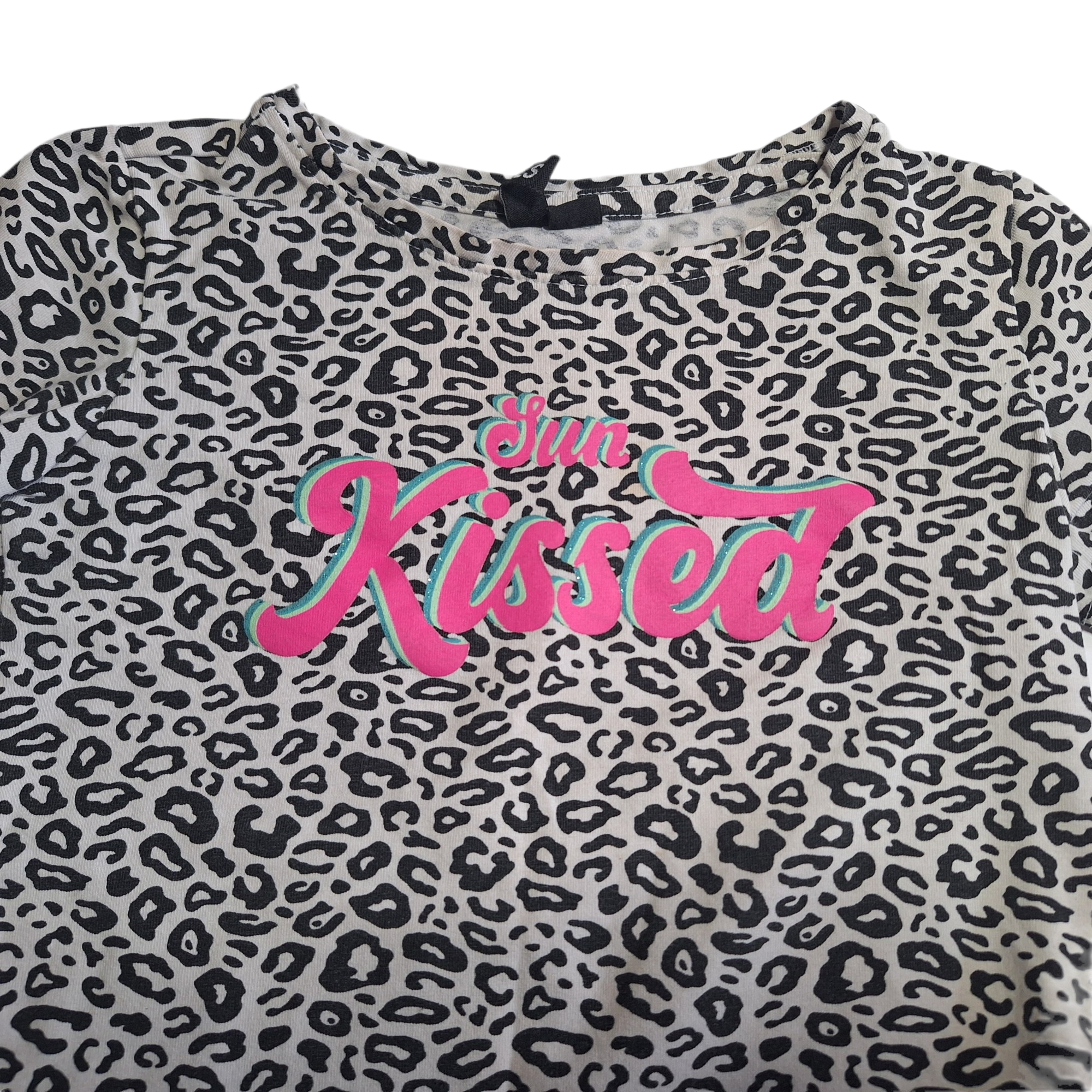T-shirt luipaardprint SUN KISSED - 116CM