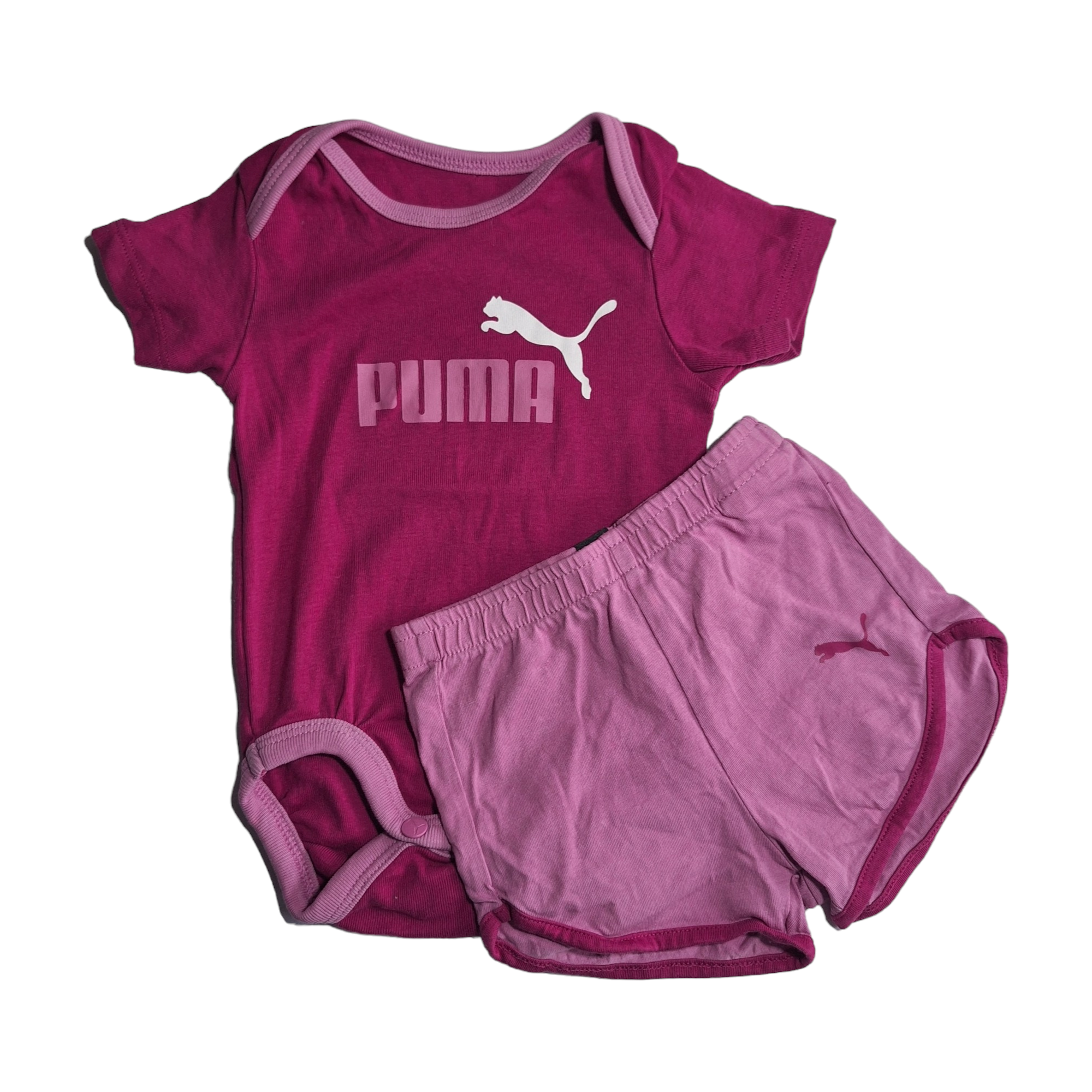 Set romper & short logo - 62CM