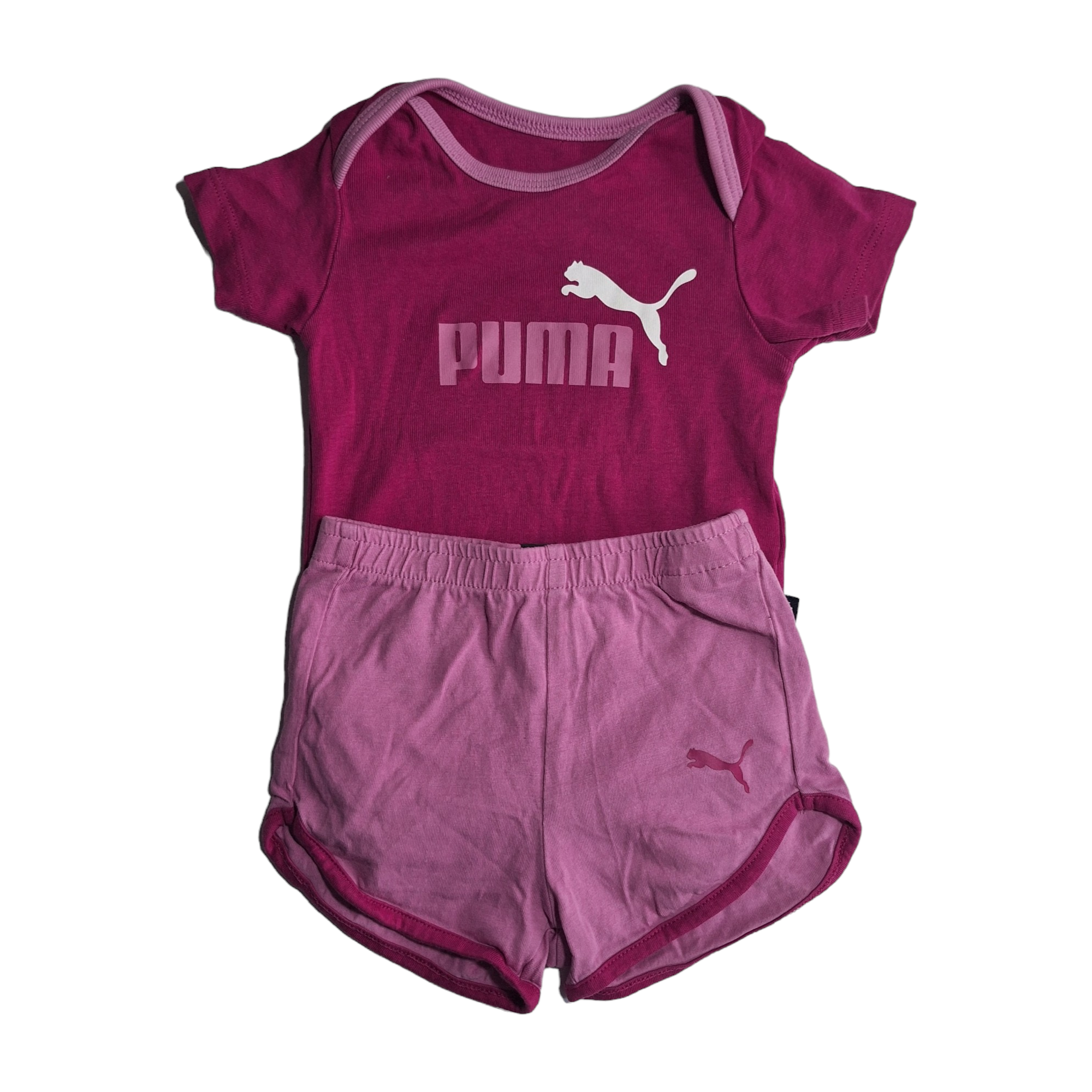 Set romper & short logo - 62CM