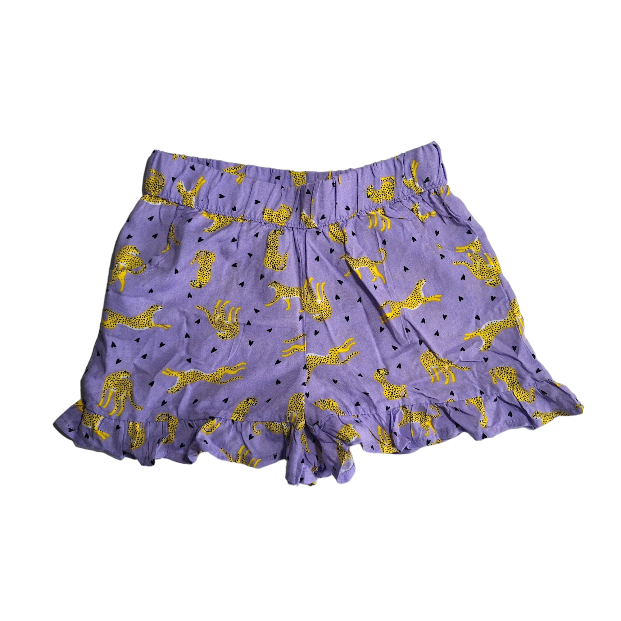 Shorts met luipaard - 110/116CM