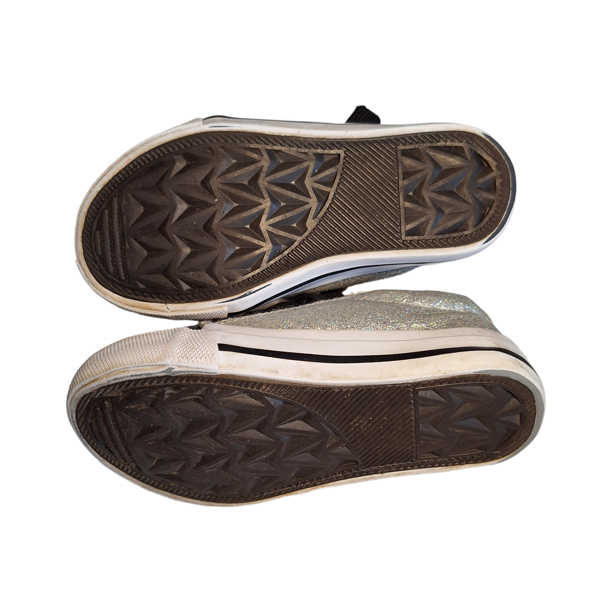 Sneakers zilver glitter - 24