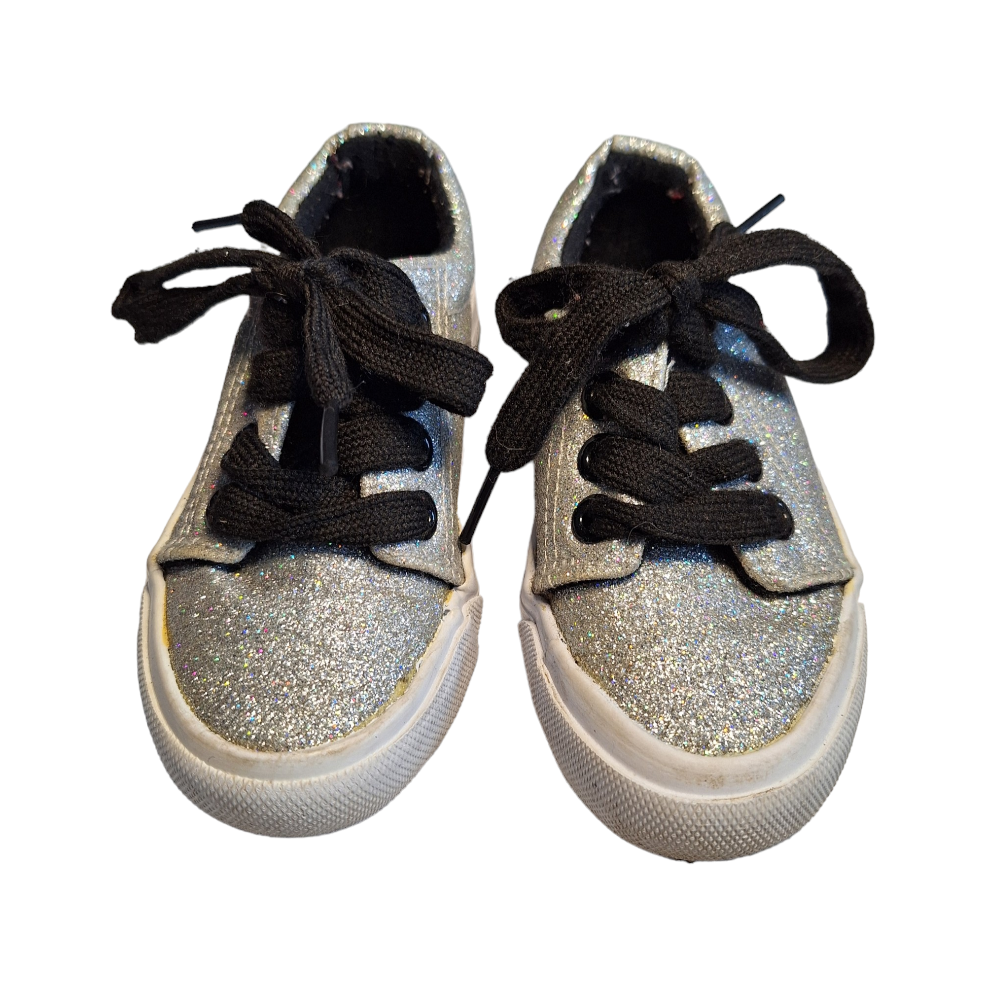 Sneakers zilver glitter - 24