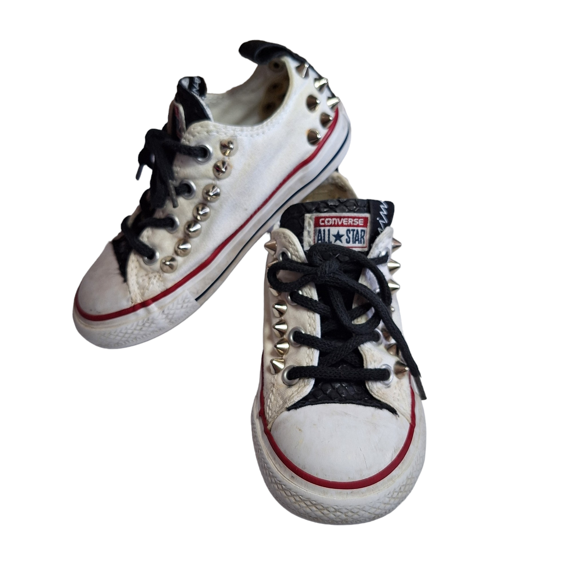 Converse Junior Black Spike Ox -24