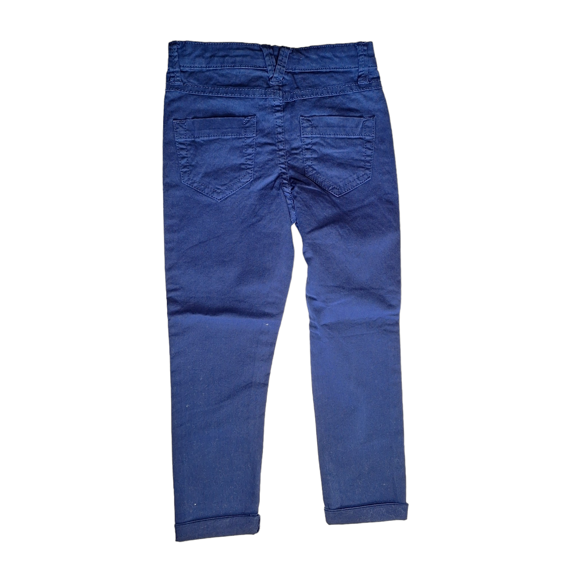 Jeans 5 pockets with turn-ups - 3/4Y
