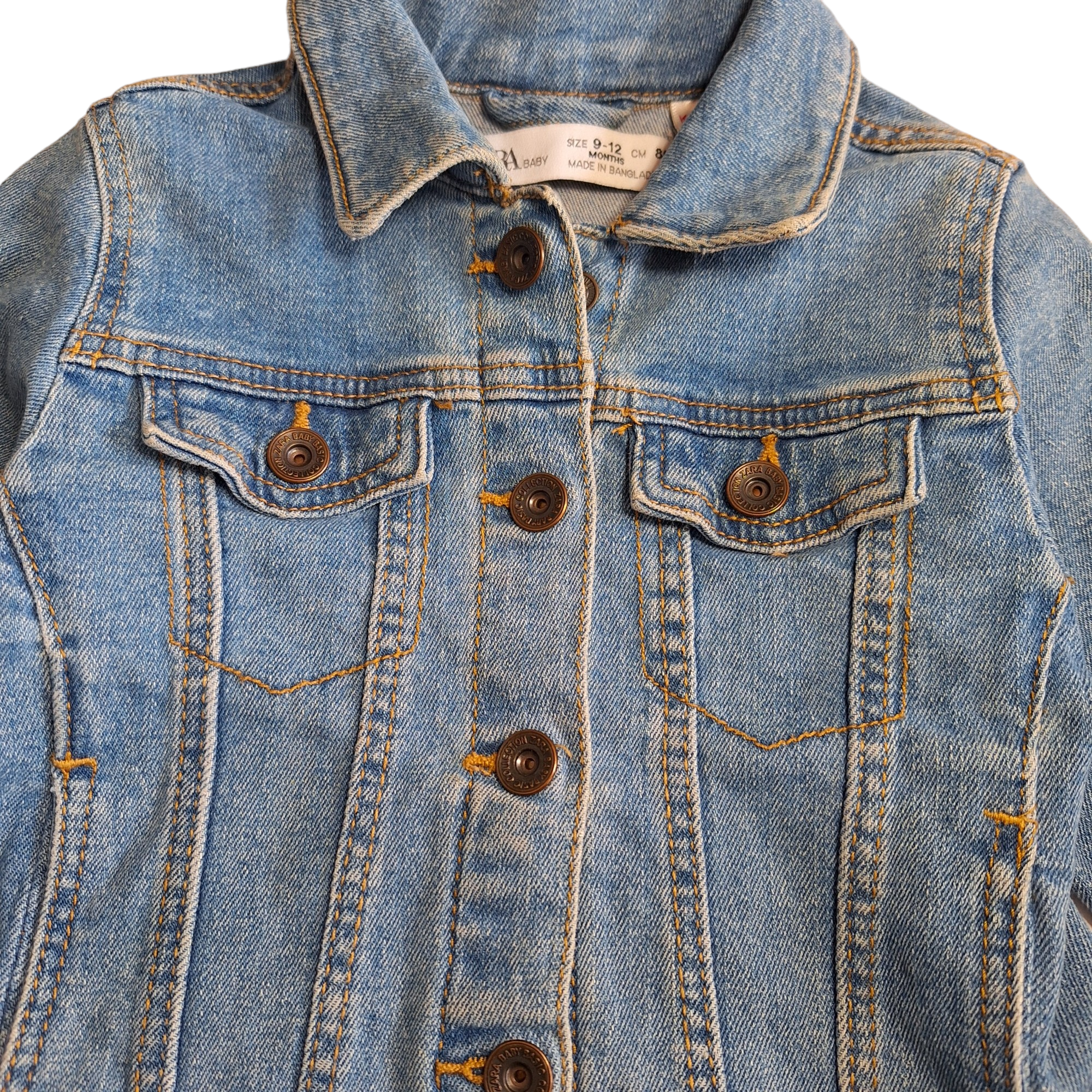 Denim Jacket buttoned up - 9/12M