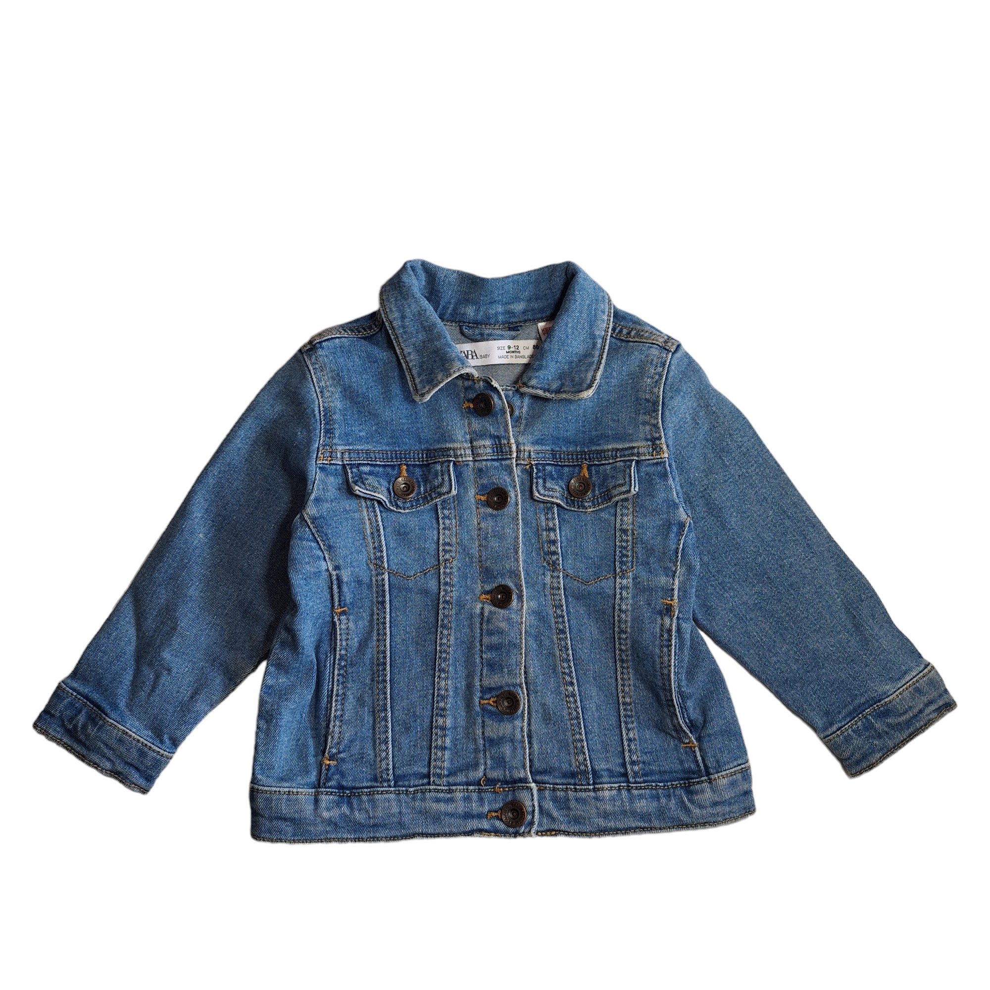 Denim Jacket buttoned up - 9/12M