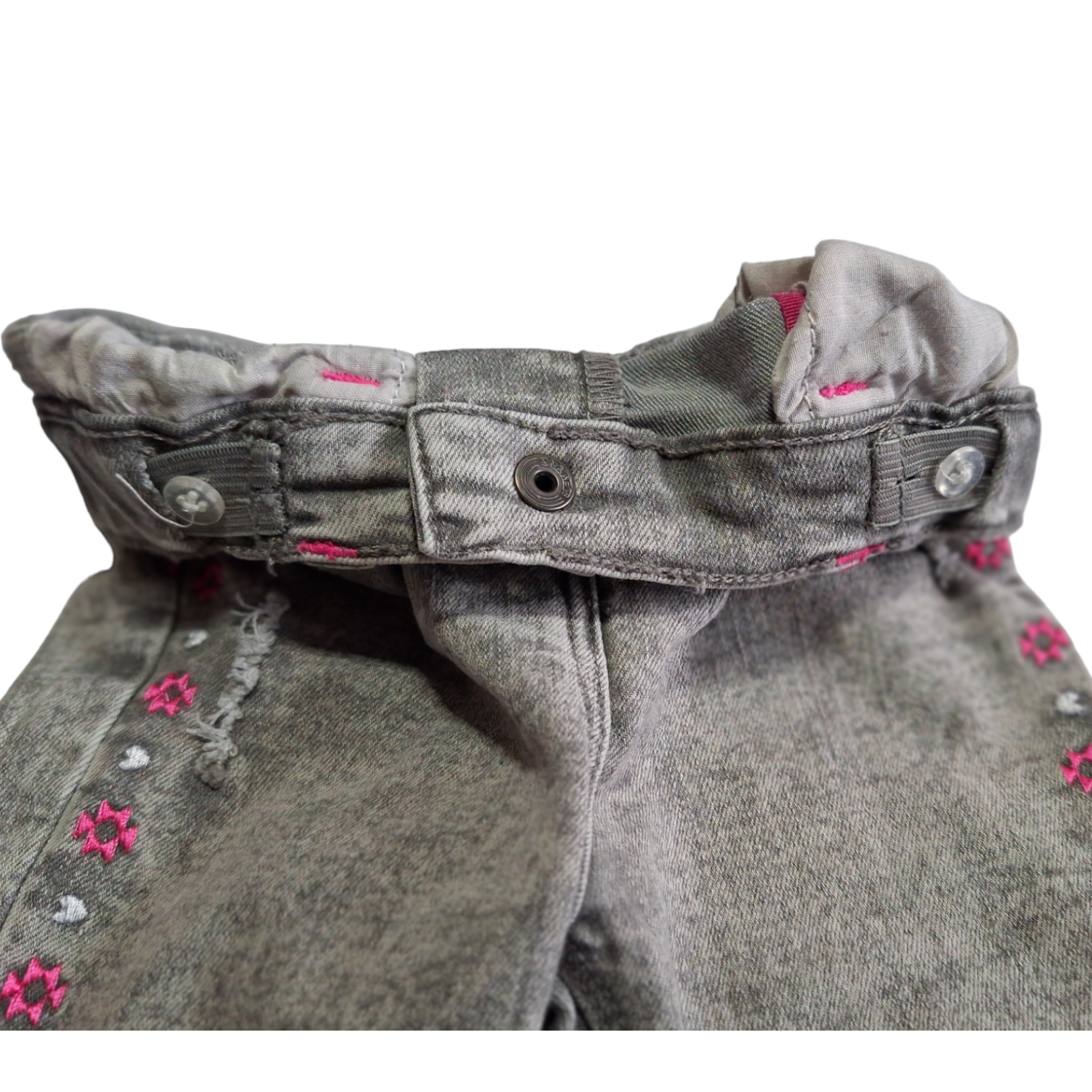Denim grey Jeans decors - 71 CM