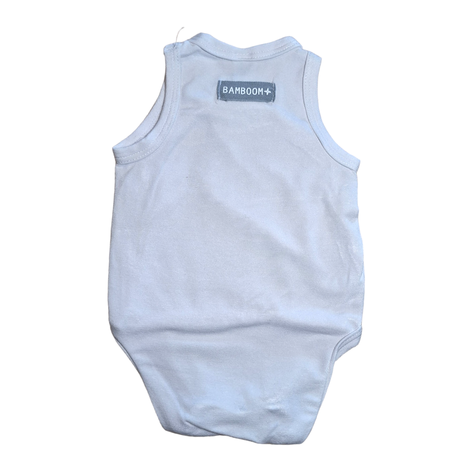 Bamboe viscose tank romper PURE -1M