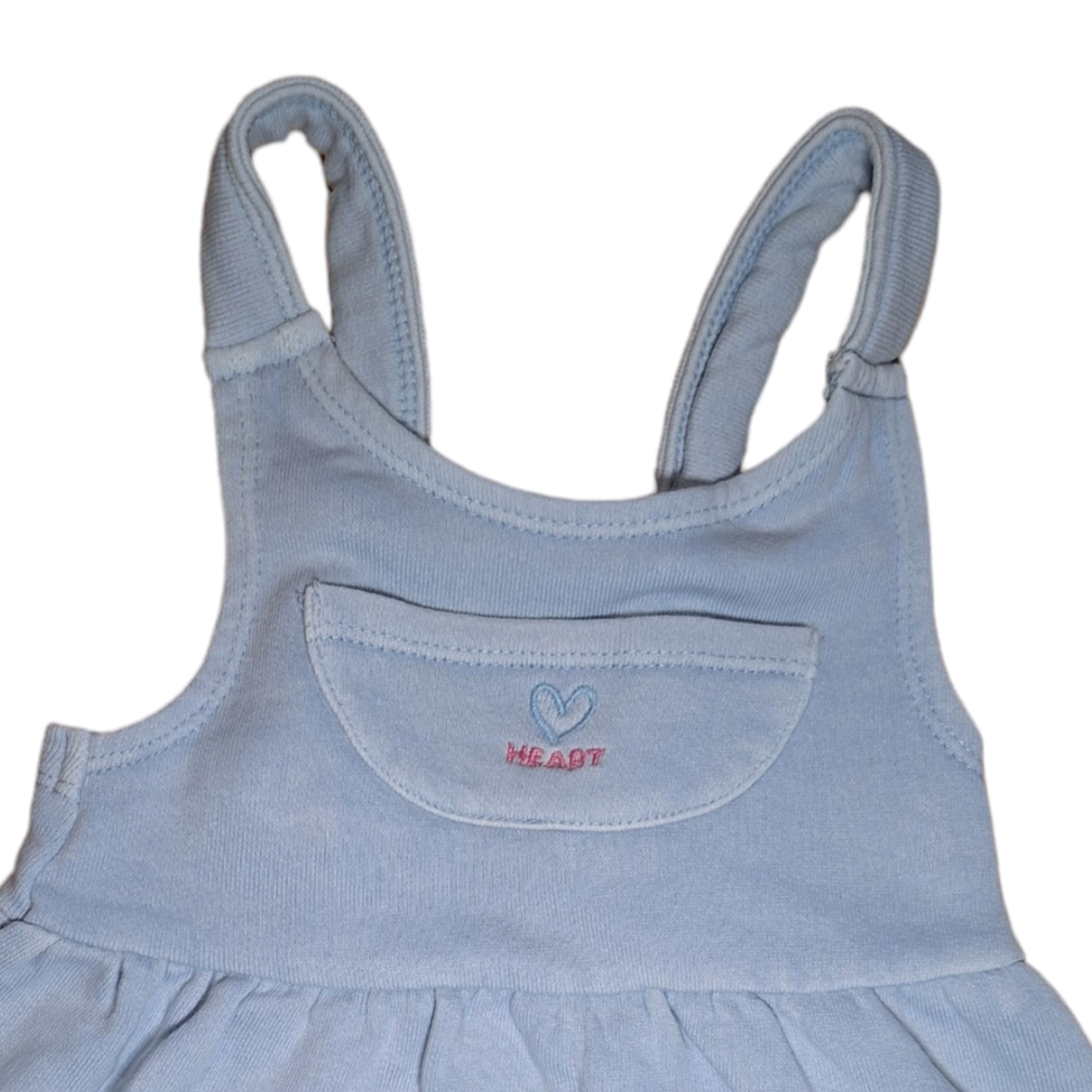 Sweat skirt overalls Heart - 80CM