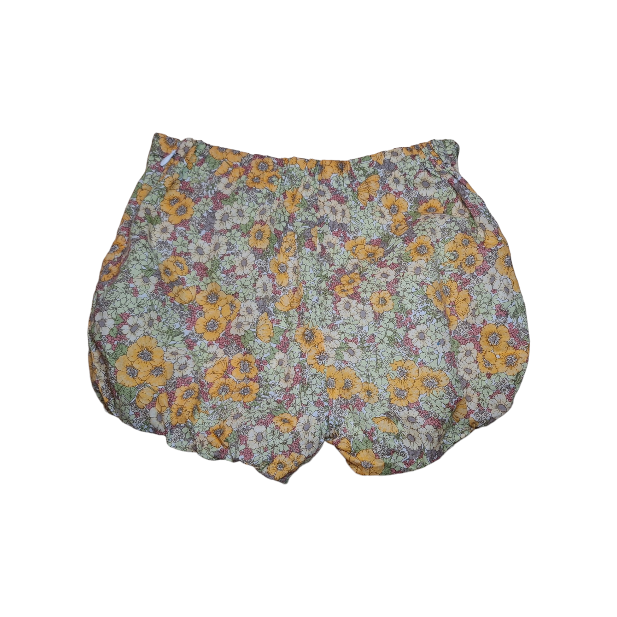 Shorts met bloemen - 6Y