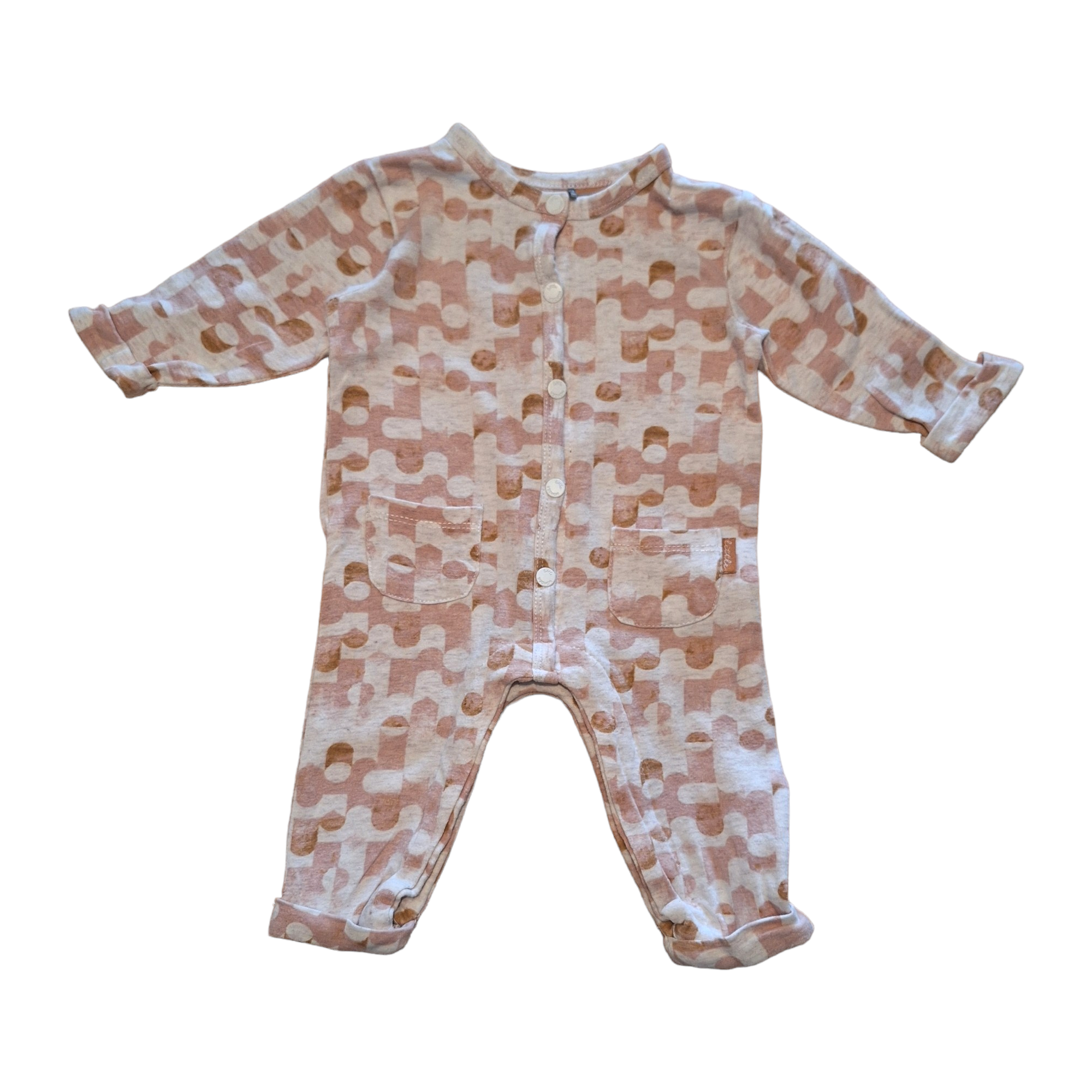 Onesie met patroon - 56CM