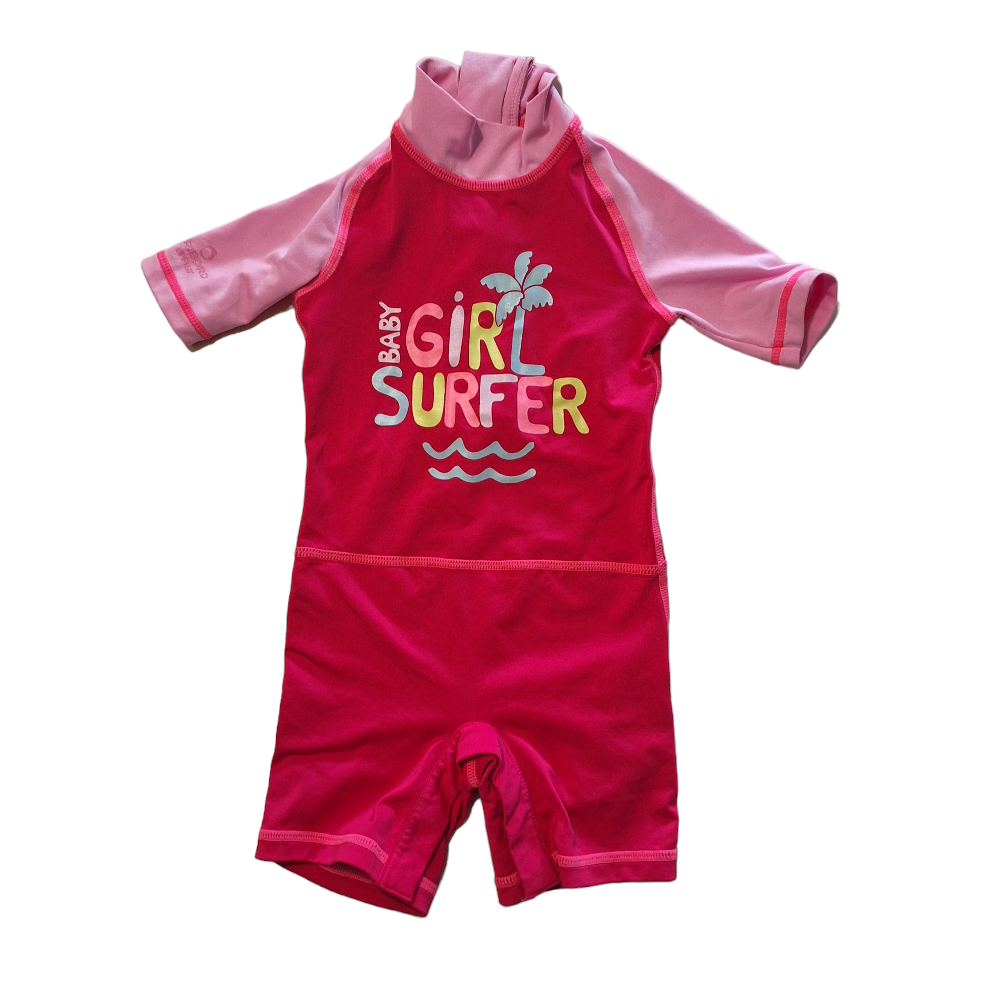 Wetsuit UPF 50+ swimsuit BABY GIRL SURFER - 9/12M